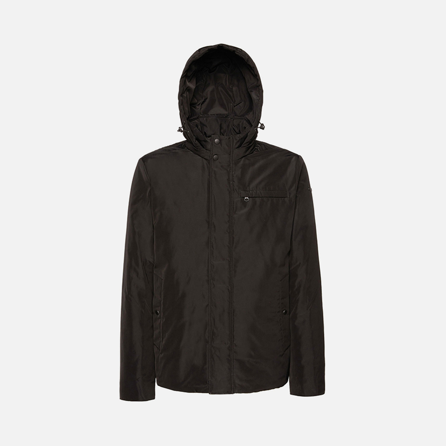 Black mens jacket Geox Kennet - Mens