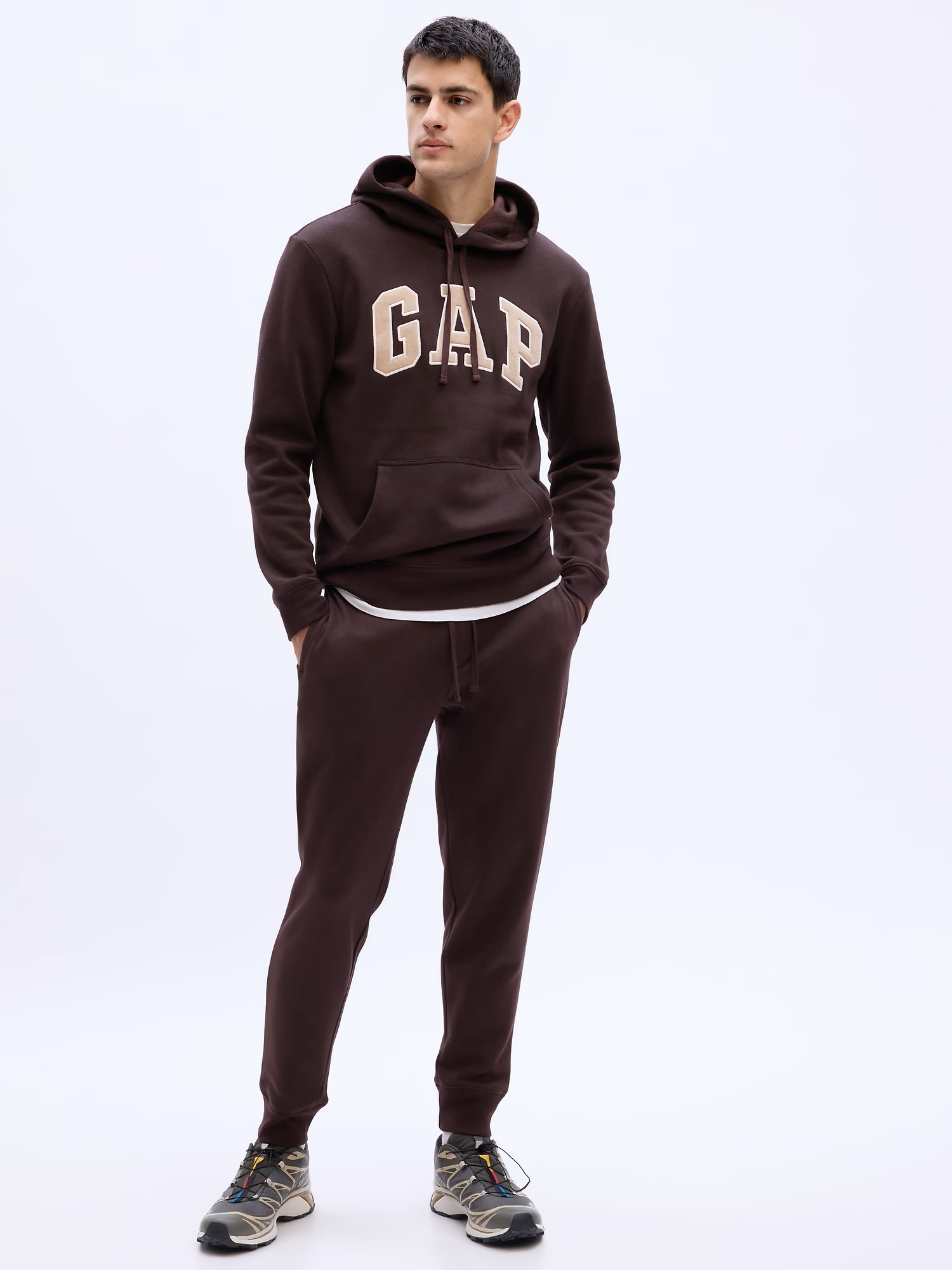 Pantaloni sport si de casa pentru barbati GAP - maro