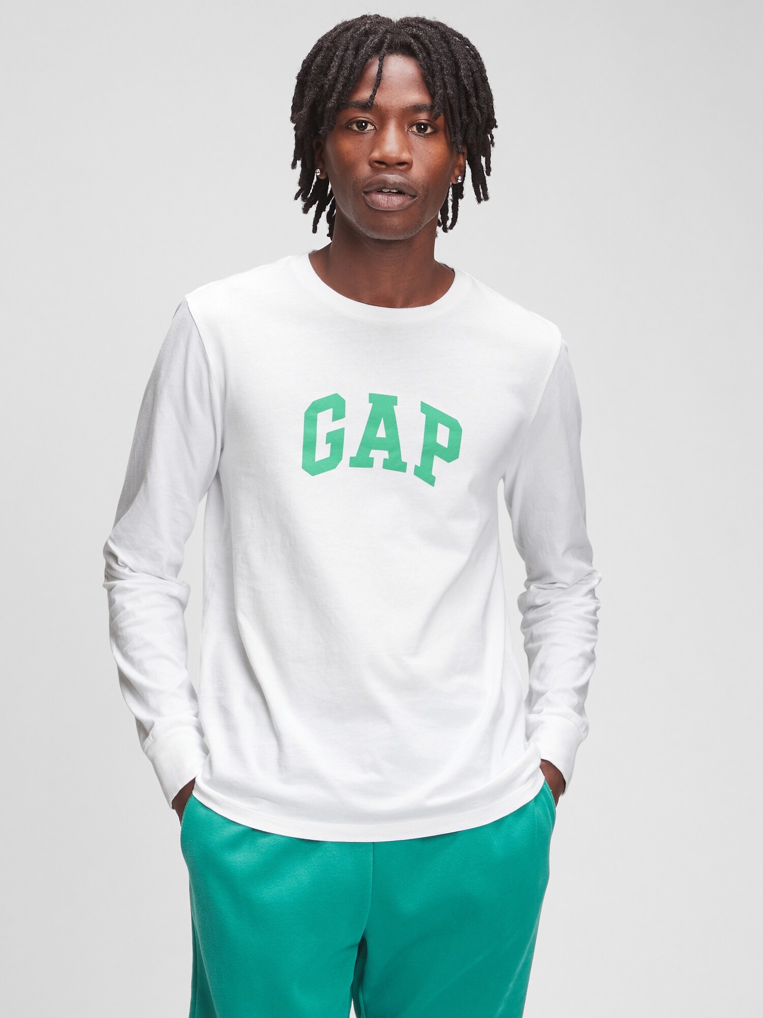 GAP T-Shirt Basic With Long Sleeves - Men