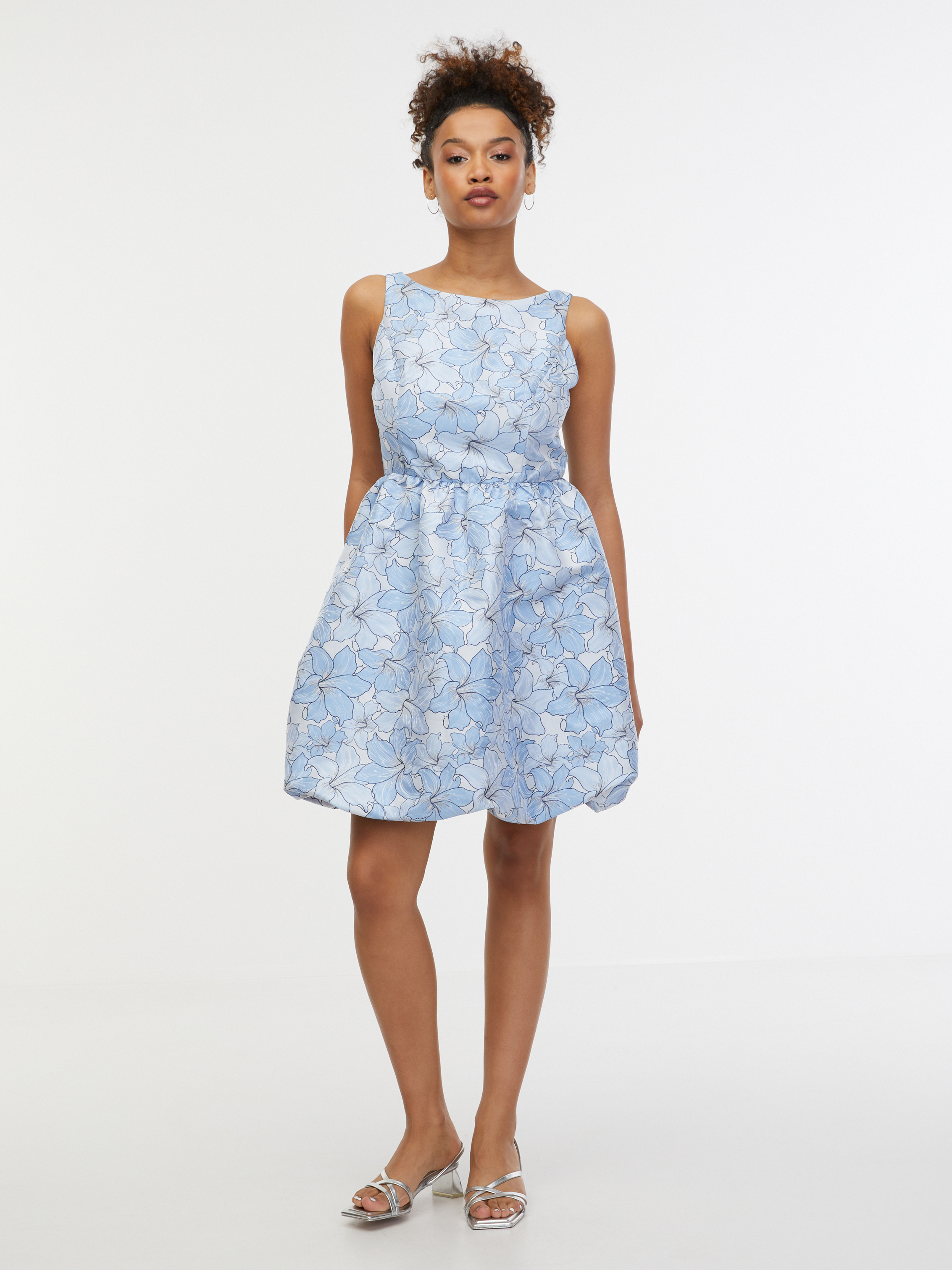 Marimi curvy pentru femei ORSAY - albastru deschis