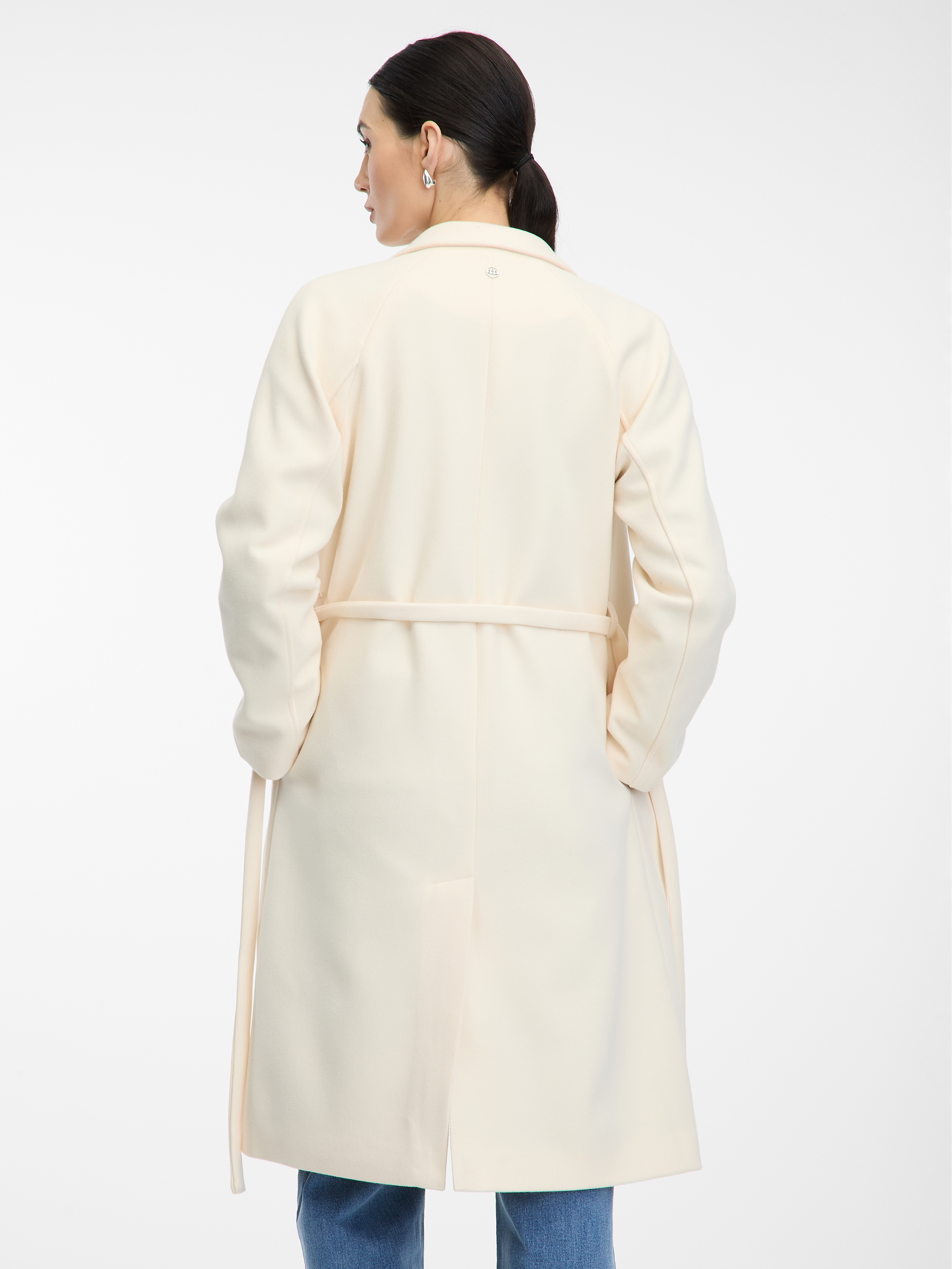 Cream women's coat ORSAY - Women's