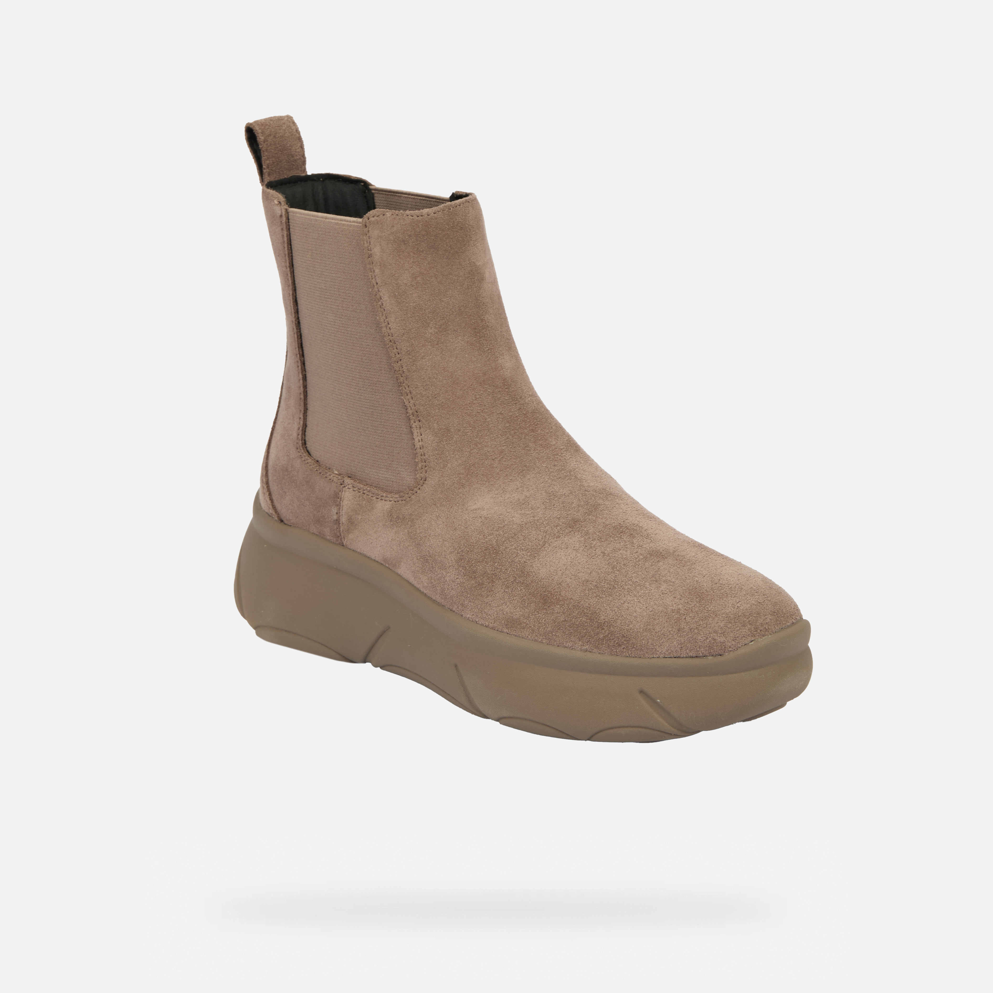 Beige Women's Ankle Boots Geox Nebula 2.0 X - Ladies