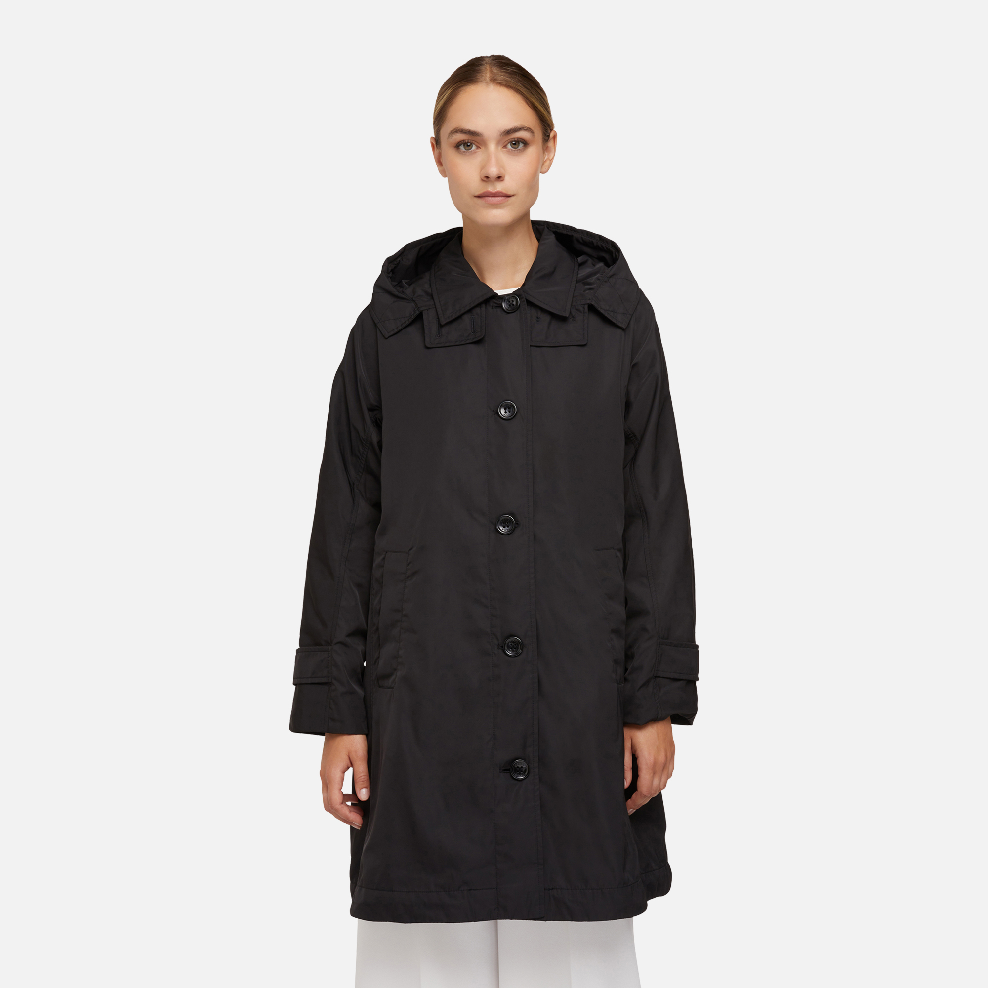 Black women's parka Geox Diamond - Women's