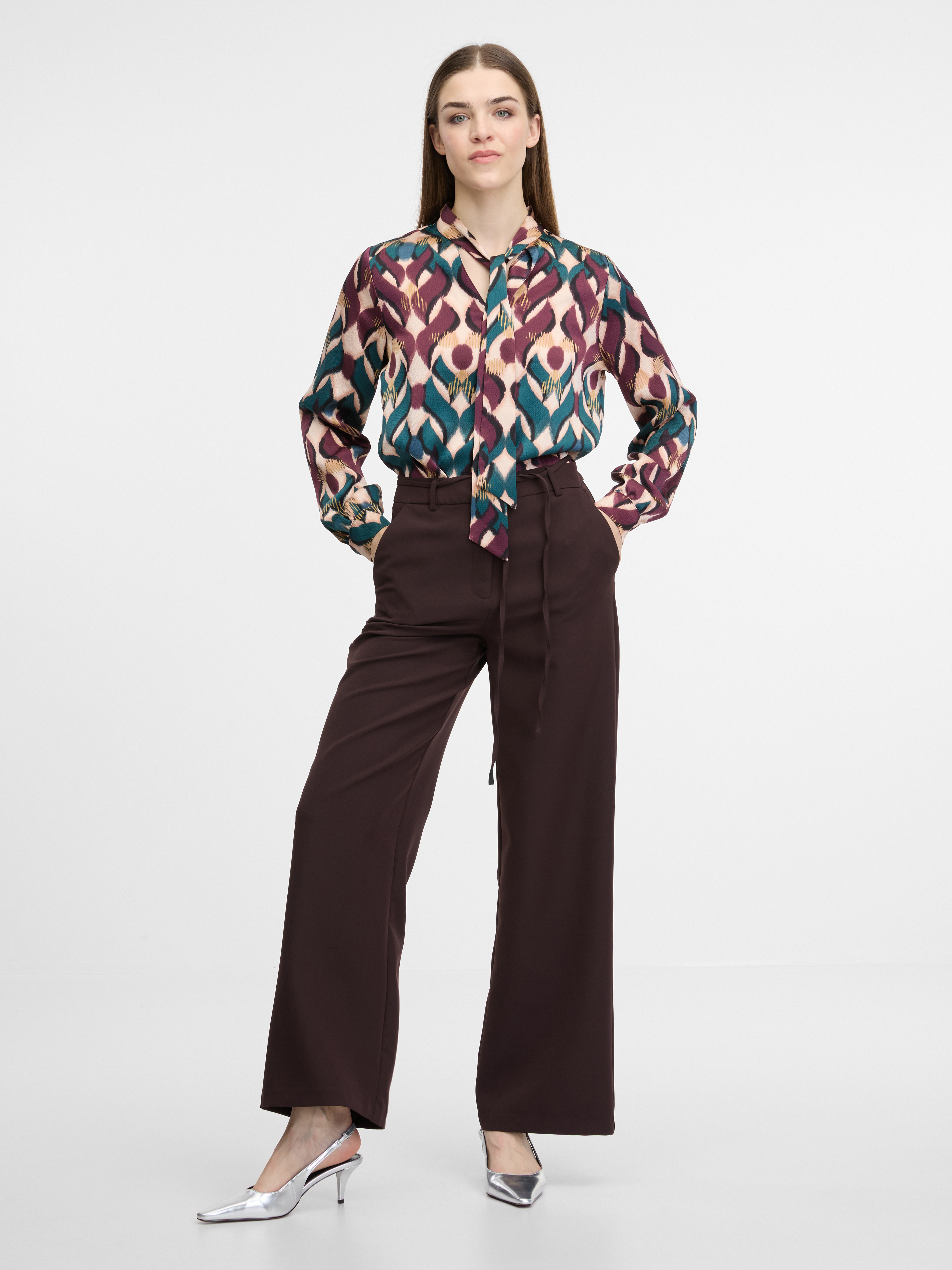 Brown women's blouse ORSAY - Women's
