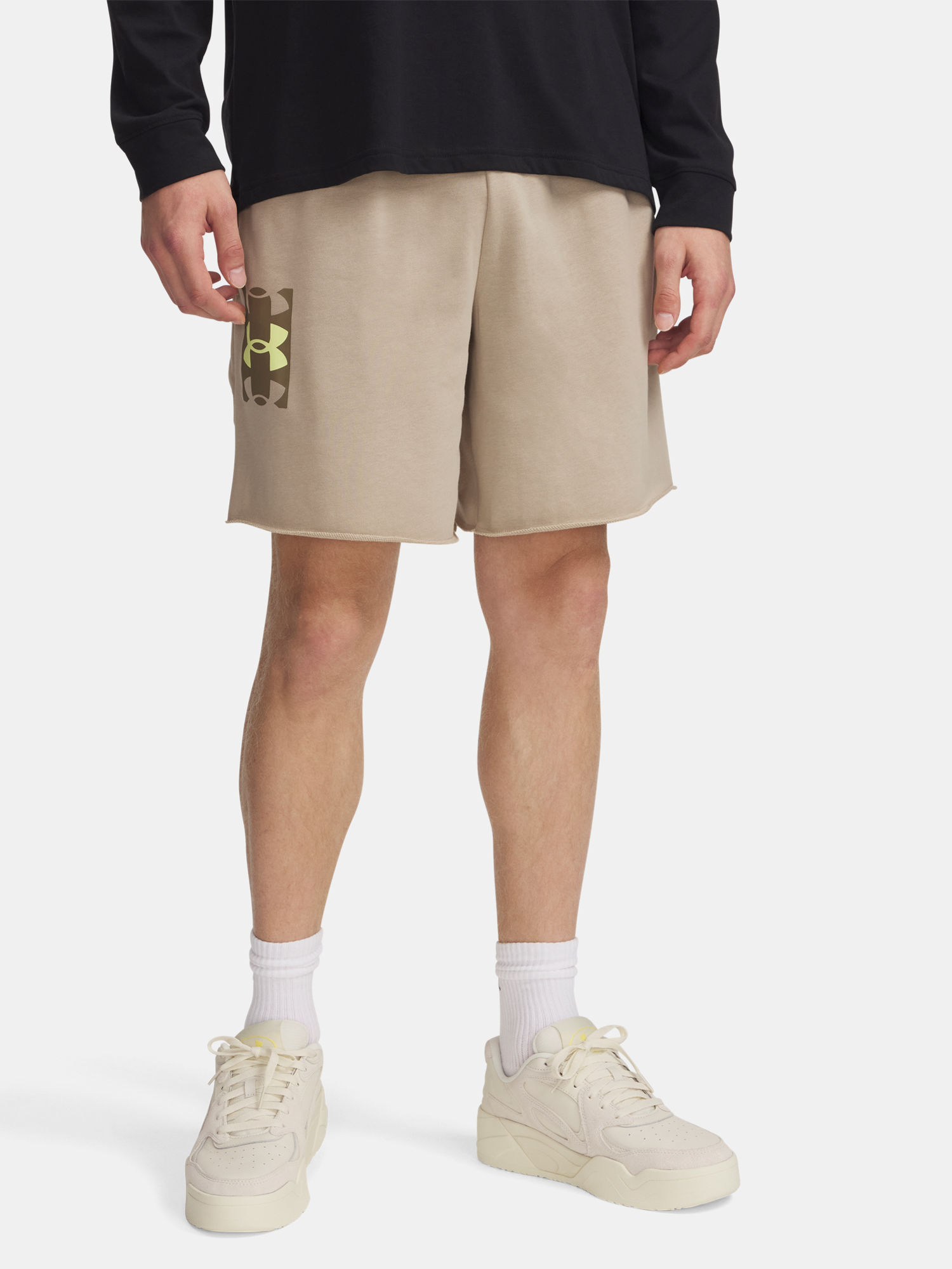 Pánské kraťasy Under Armour UA Rival TerryLogo8inShort - Pánské