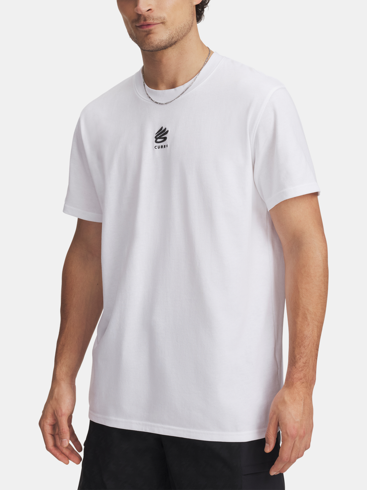 Men's T-shirt Under Armour Curry Hvyweight Logo Tee - Men's