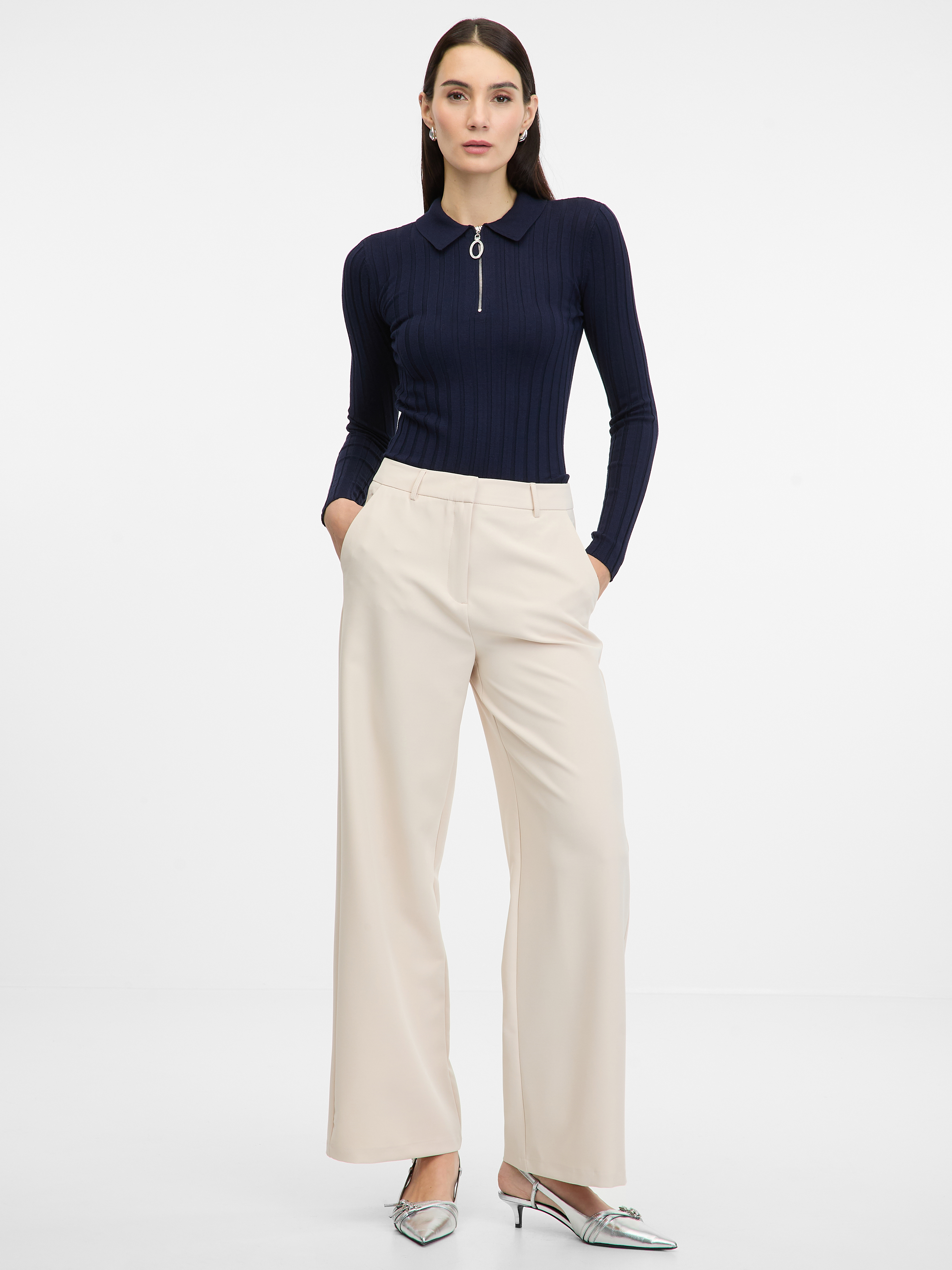 Dark blue women's sweater ORSAY - Women's