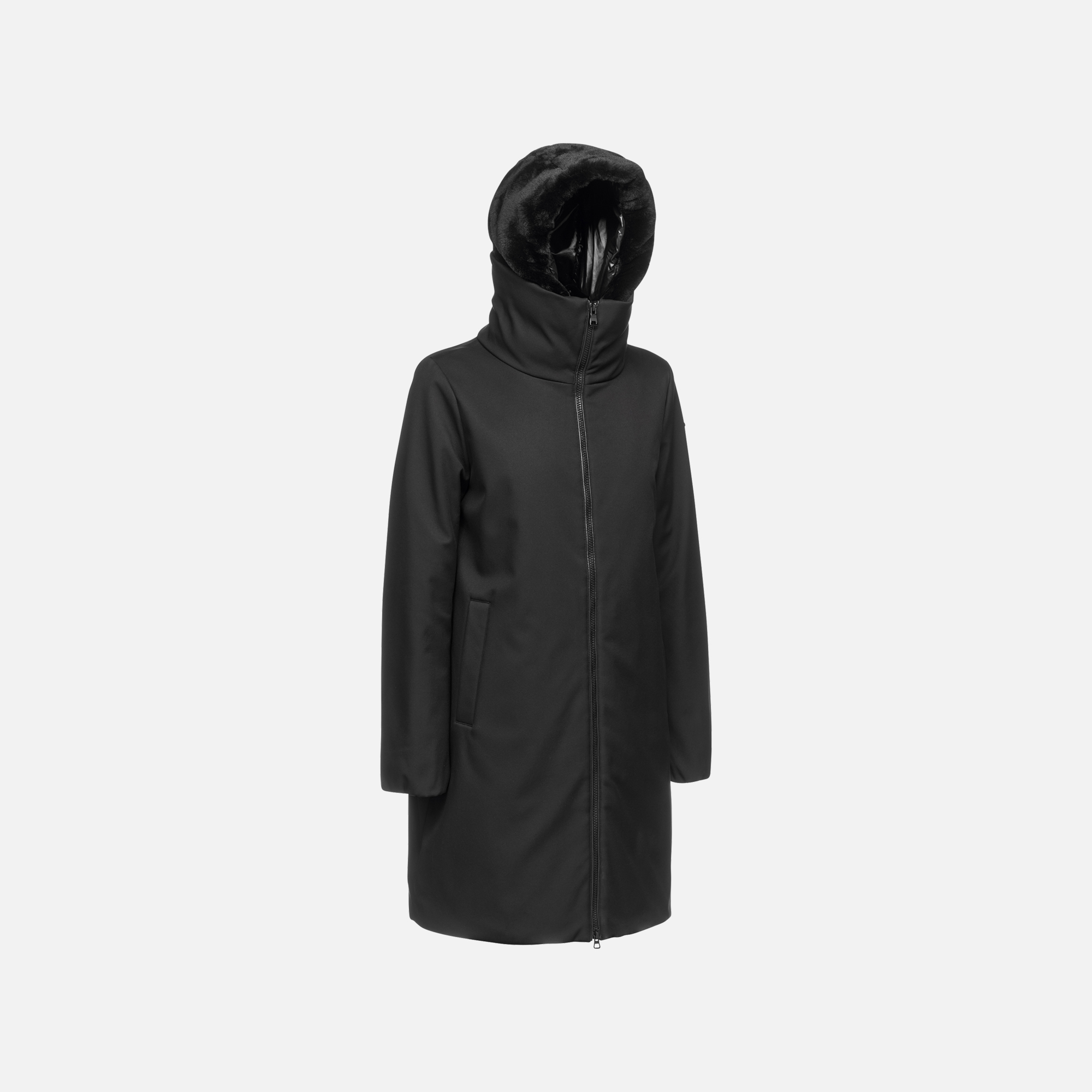 Black Women's Geox Desya Jacket - Women's