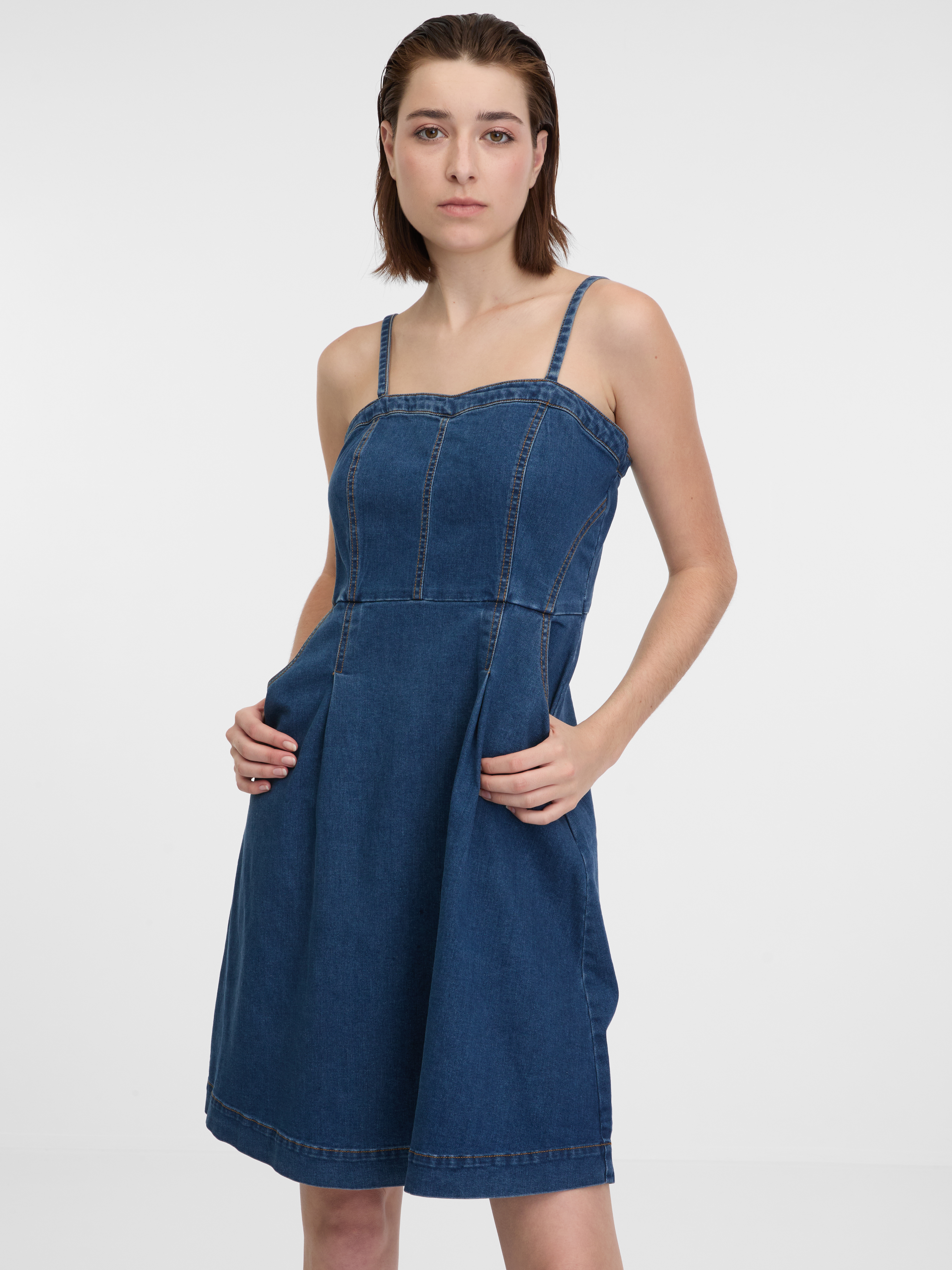 Rochii casual pentru femei ORSAY - albastru inchis
