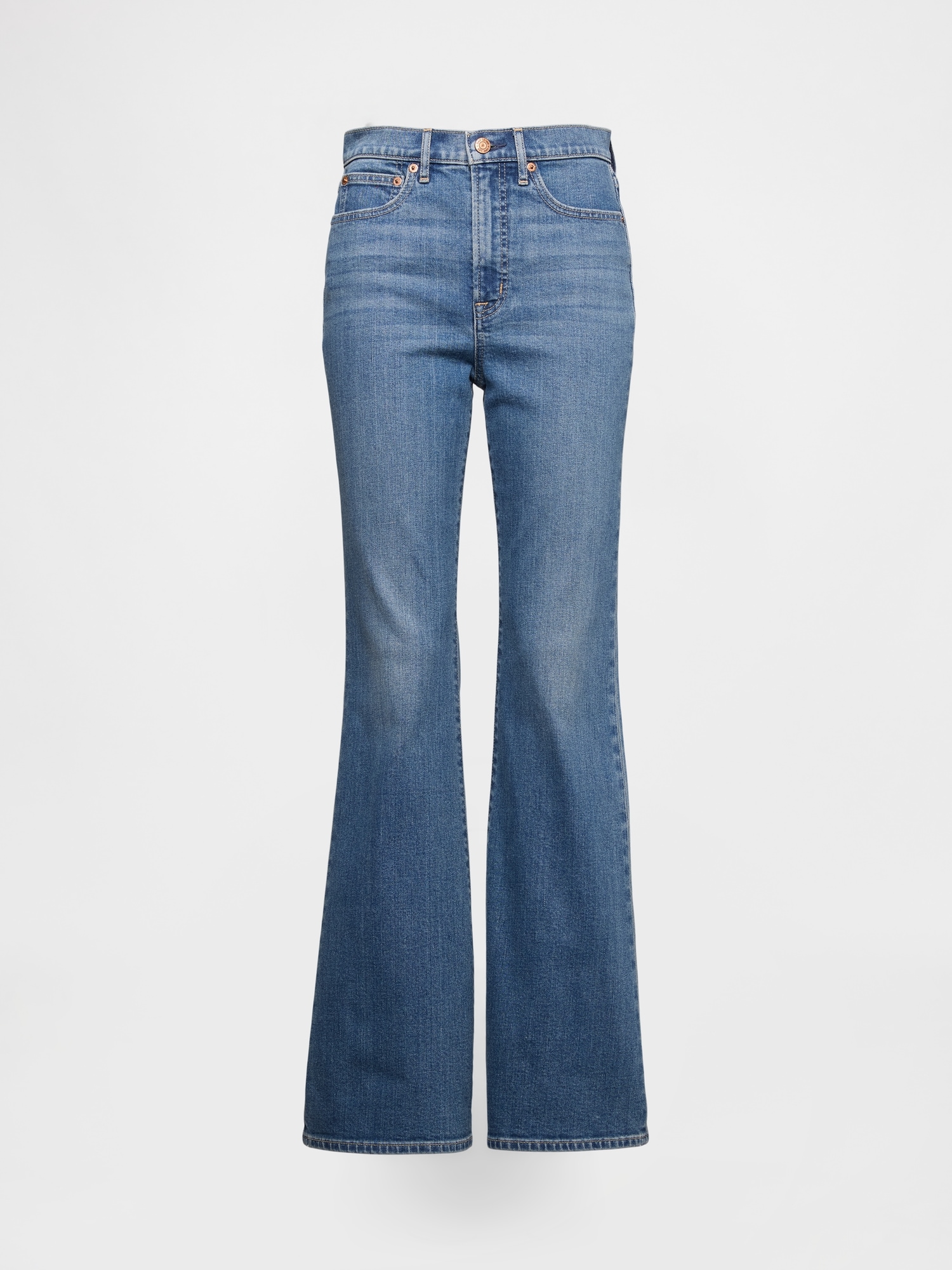 GAP Jeans High Rise '70s Flare - Ladies