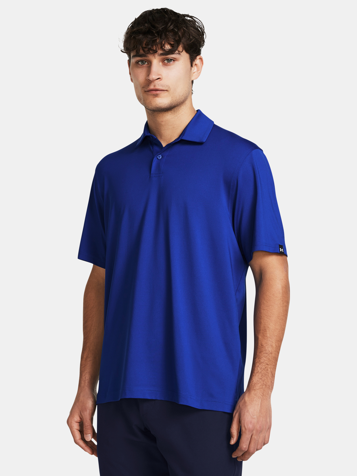 Pánské tričko Under Armour UA T2G Polo LB-BLU - Pánské
