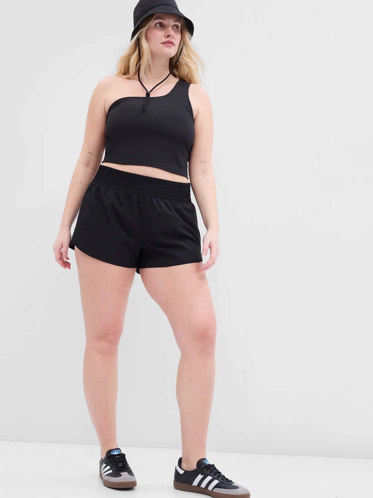 Pantaloni scurti pentru femei GAP - negru