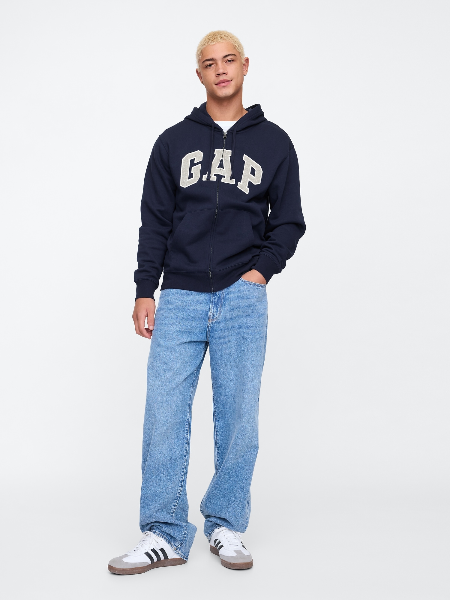 GAP Fleece Logo Sweatshirt - Mens