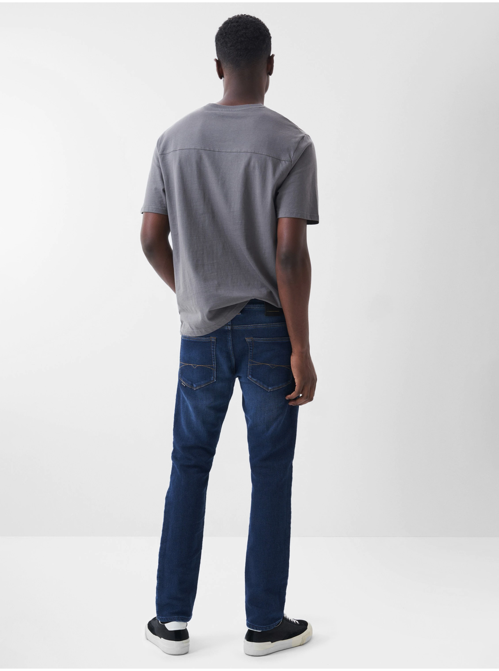 Slim fit pentru barbati Salsa Jeans - albastru inchis