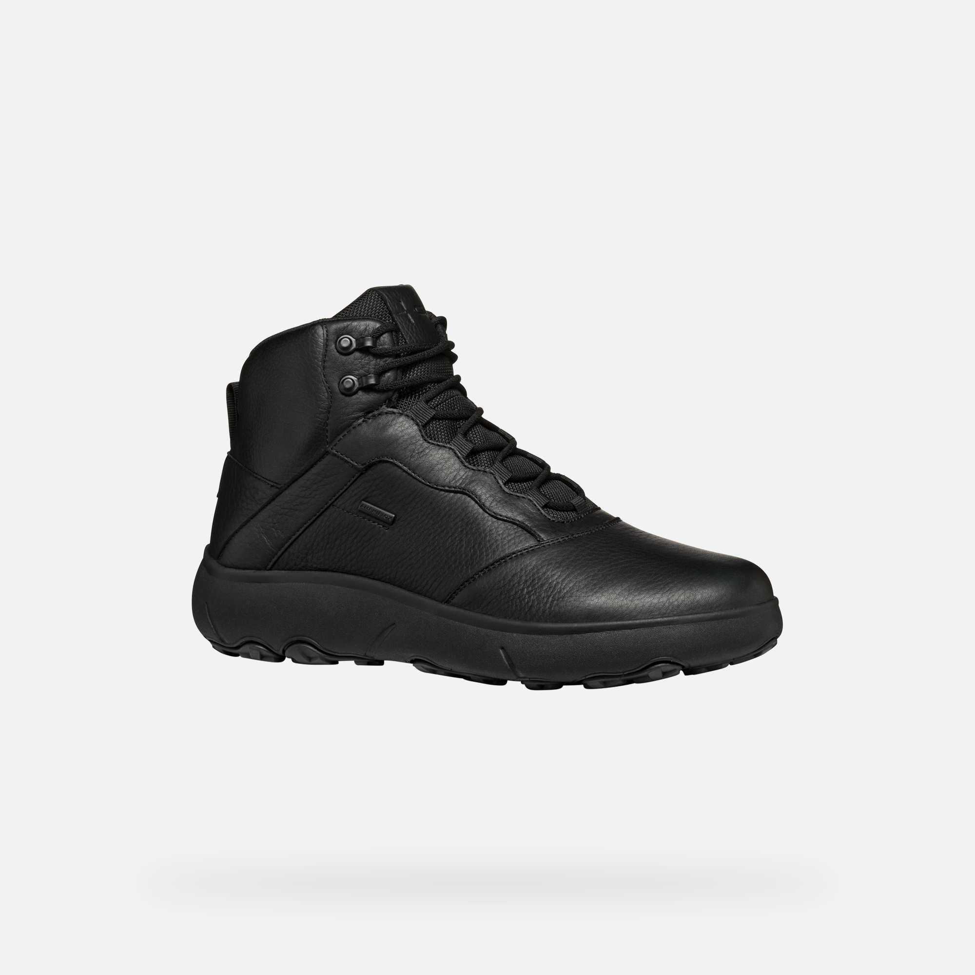 Black Men's Ankle Boots Geox Nebula + Grip AB - Men