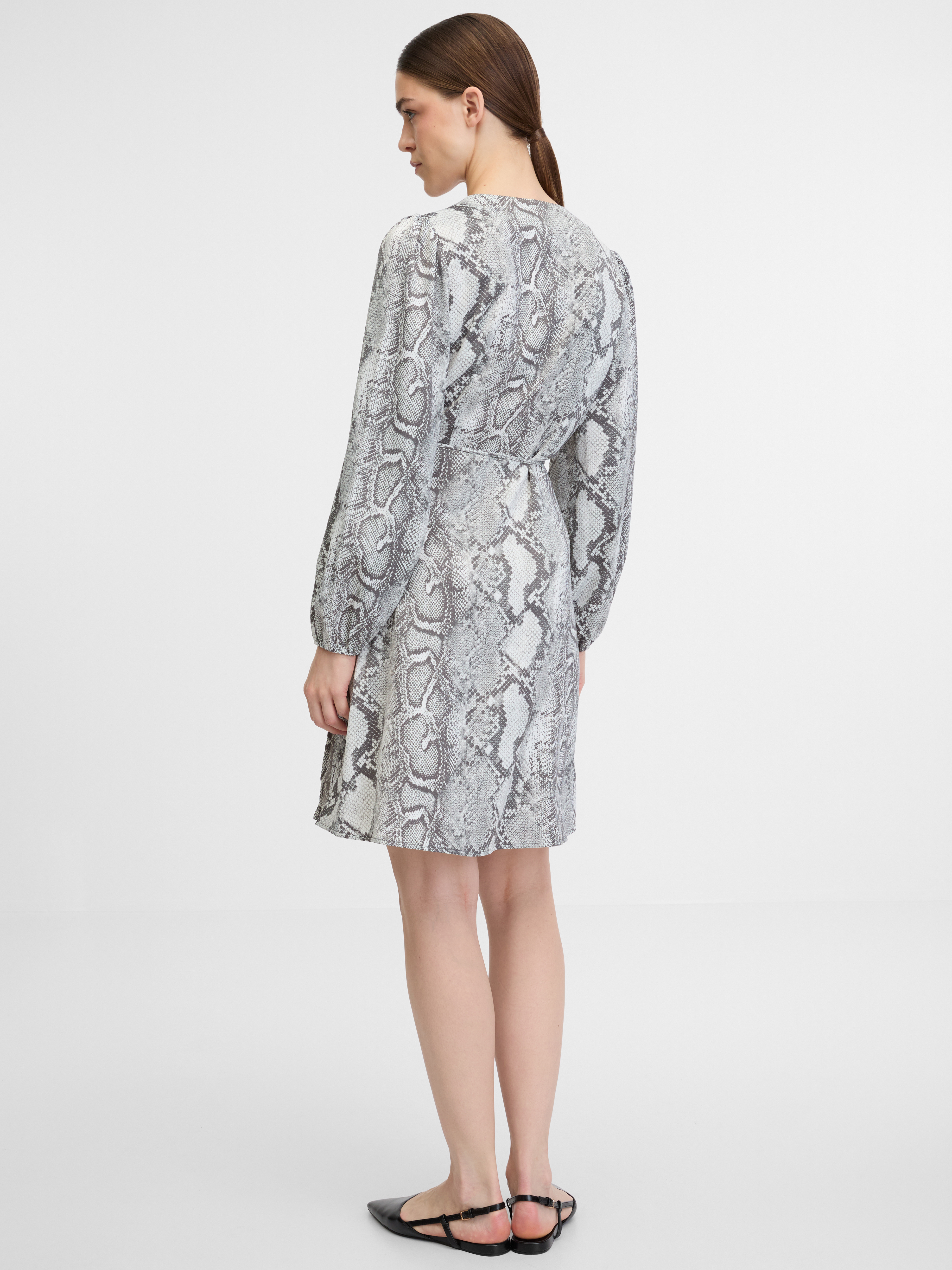 Orsay Black and white women's dress - Women's