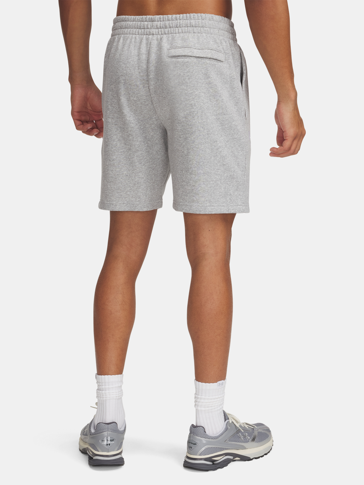 Men&#039;s shorts Under Armour UA Icon Fleece Short-GRY - Men&#039;s