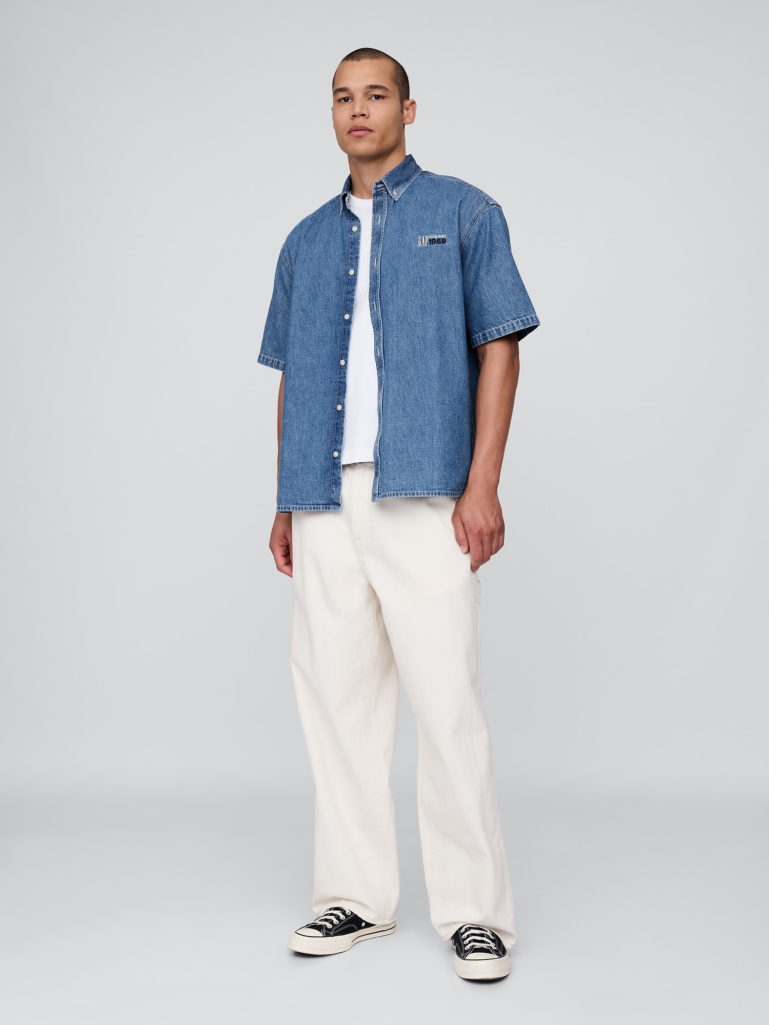 GAP Oversize denim shirt - Men's