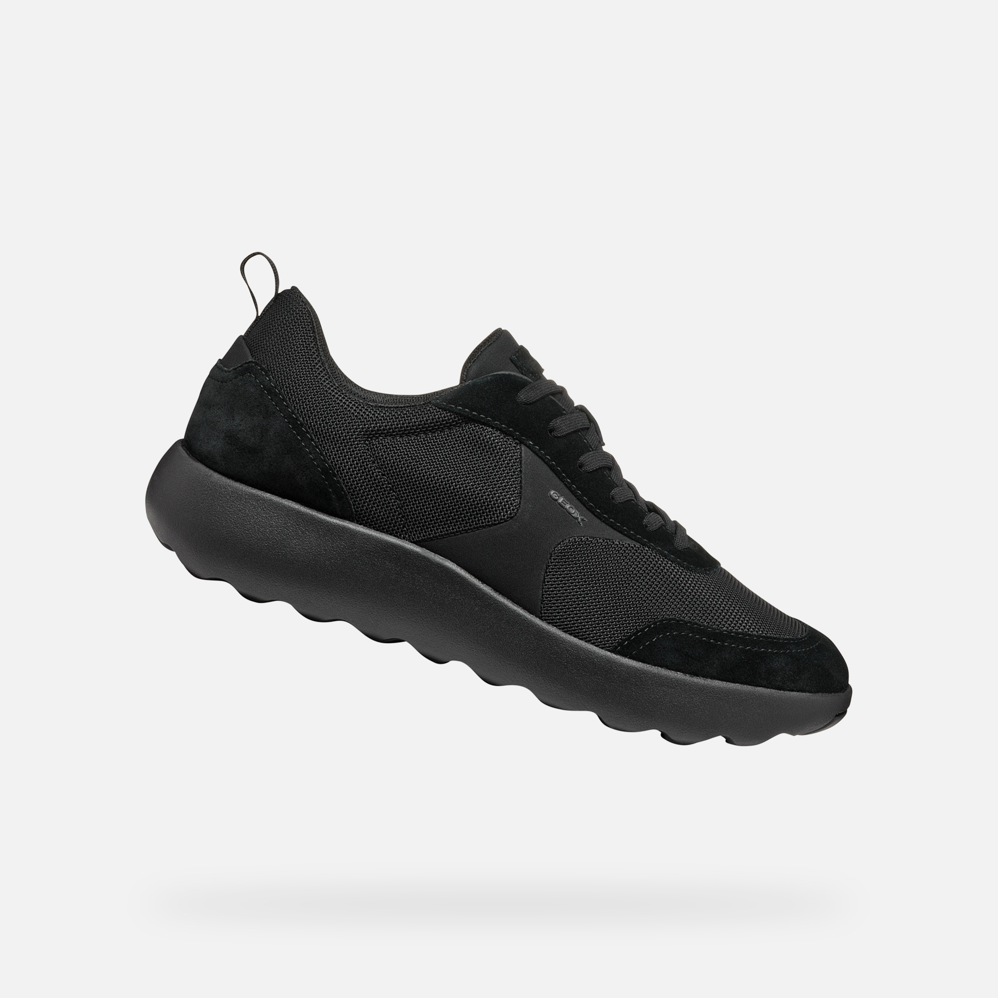 Black men's sneakers Geox Xtors - Men's