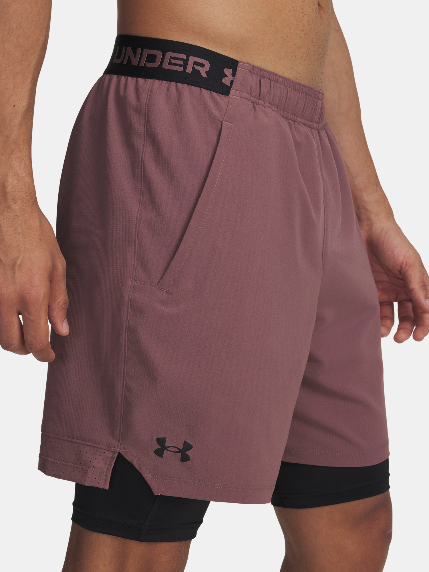 Men&#039;s shorts Under Armour UA Vanish Woven 2in1 Sts-BRN - Men&#039;s