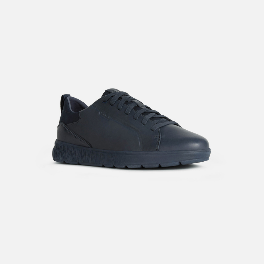 Dark blue men's sneakers Geox Spherica Ec4 - Men's