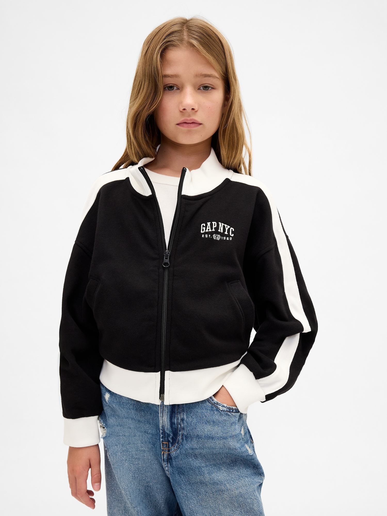 GAP Children's Tracksuit Jacket VintageSoft - Girls
