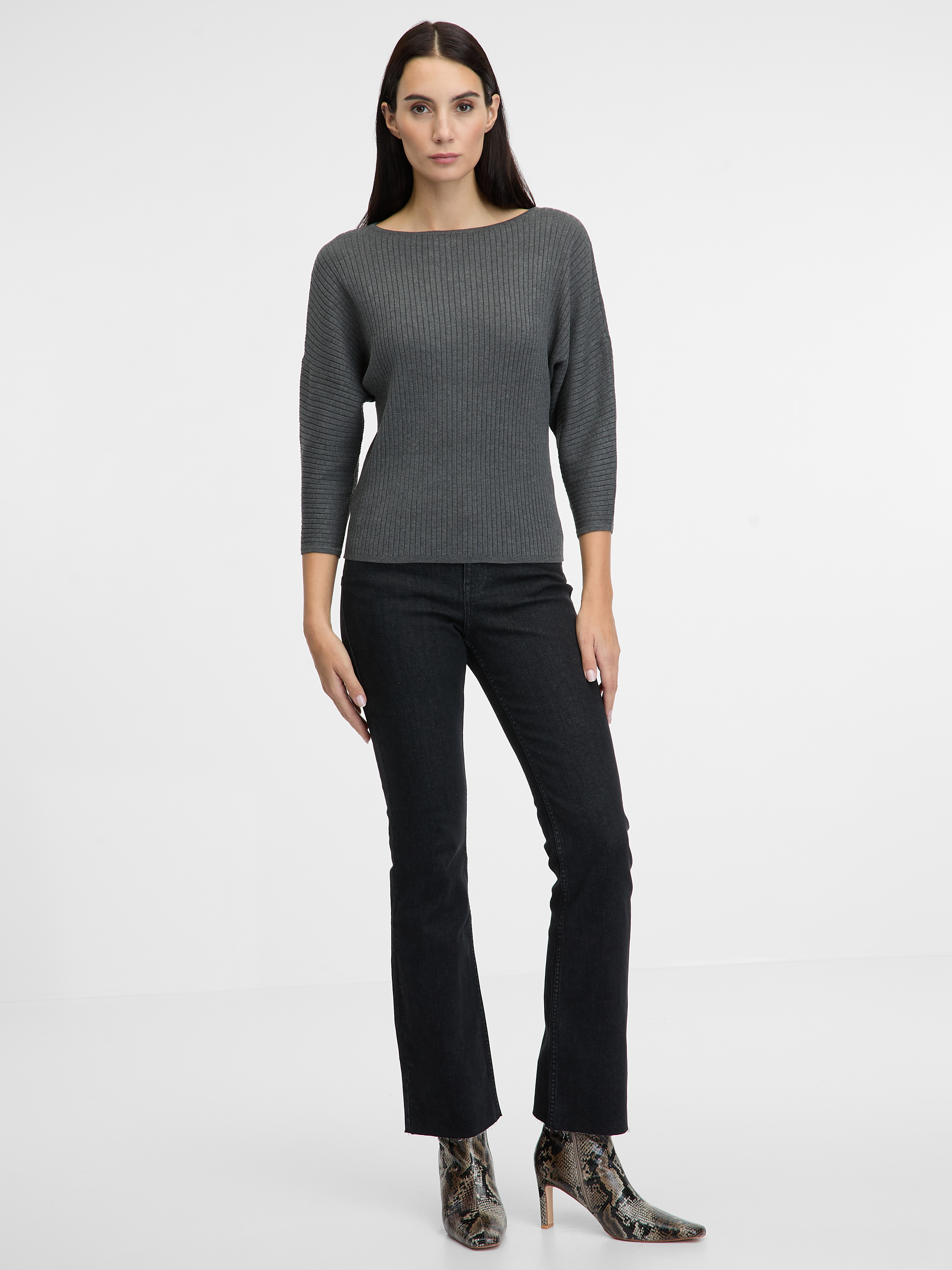 Dark grey women's sweater ORSAY - Women's