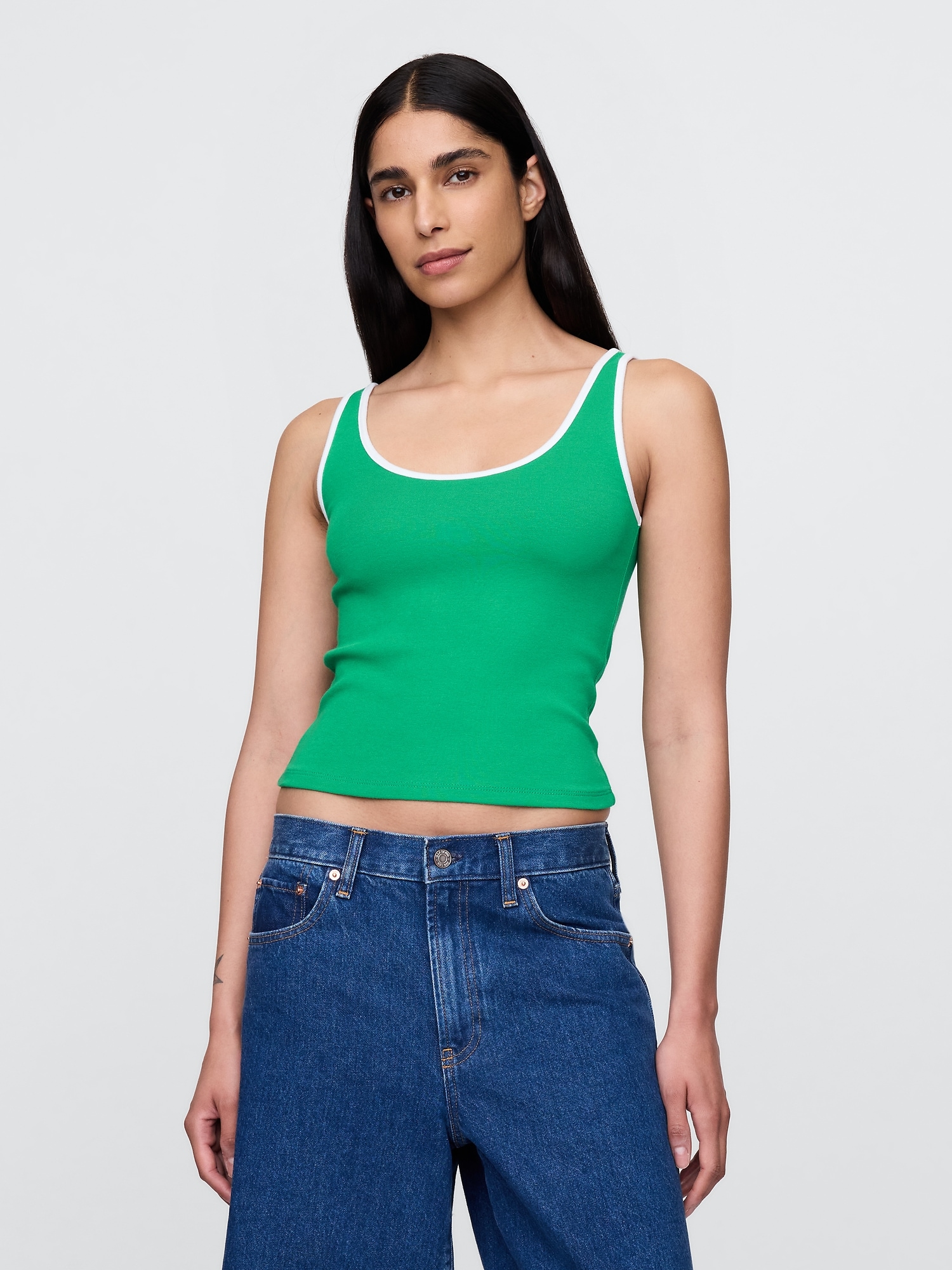 GAP Crop Tank Top - Womens