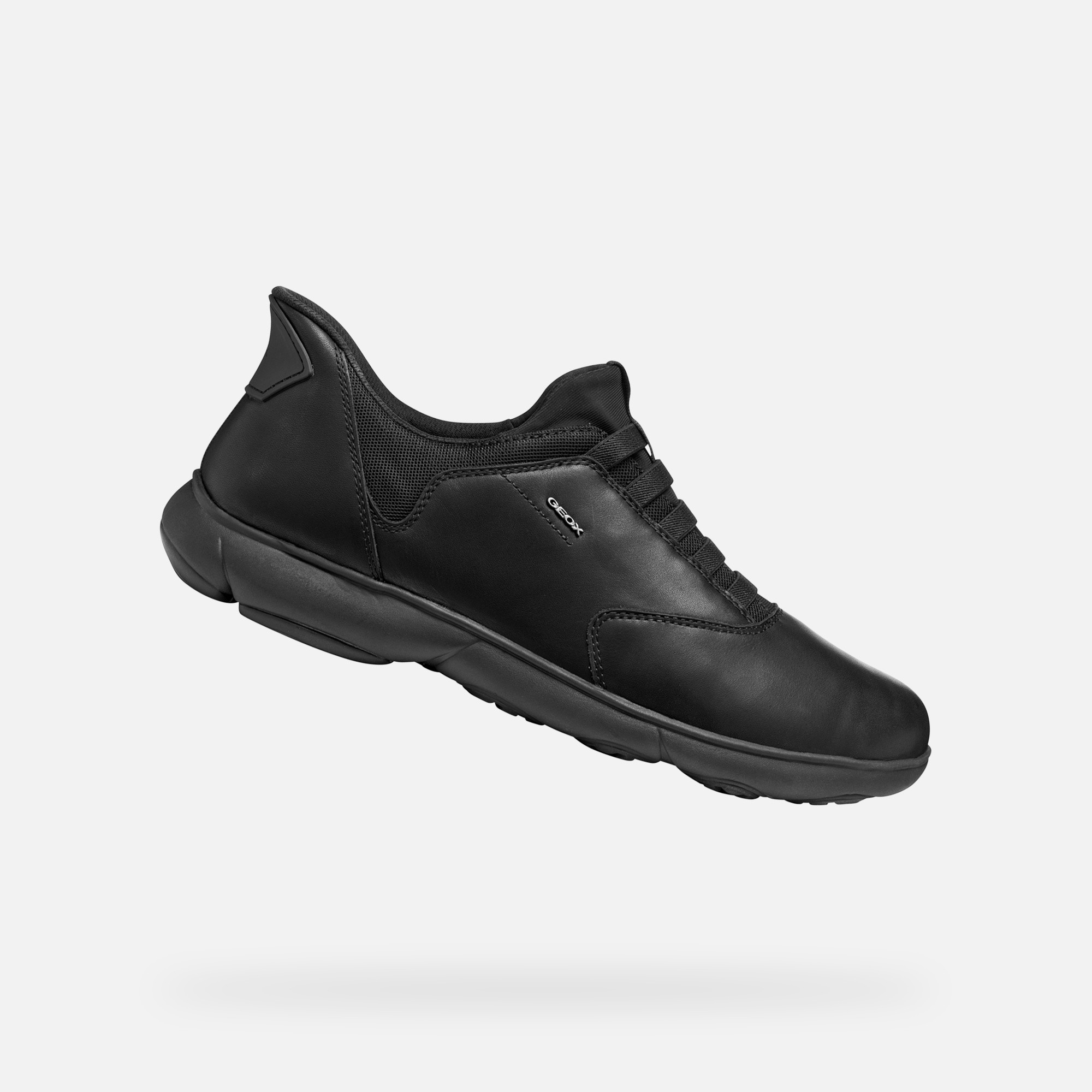 Black mens sneakers Geox Nebula 2.0 Plus - Mens