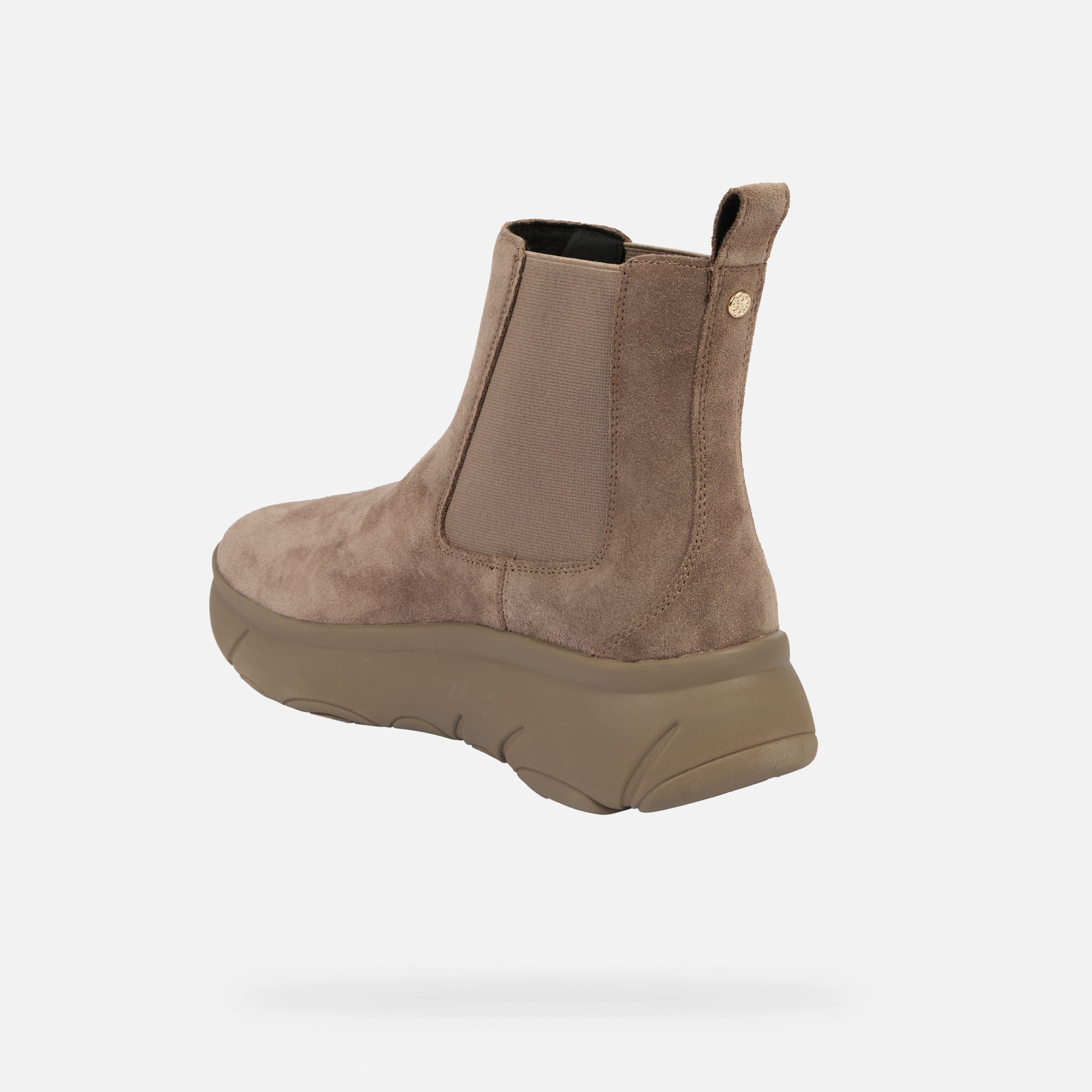 Beige Women's Ankle Boots Geox Nebula 2.0 X - Ladies