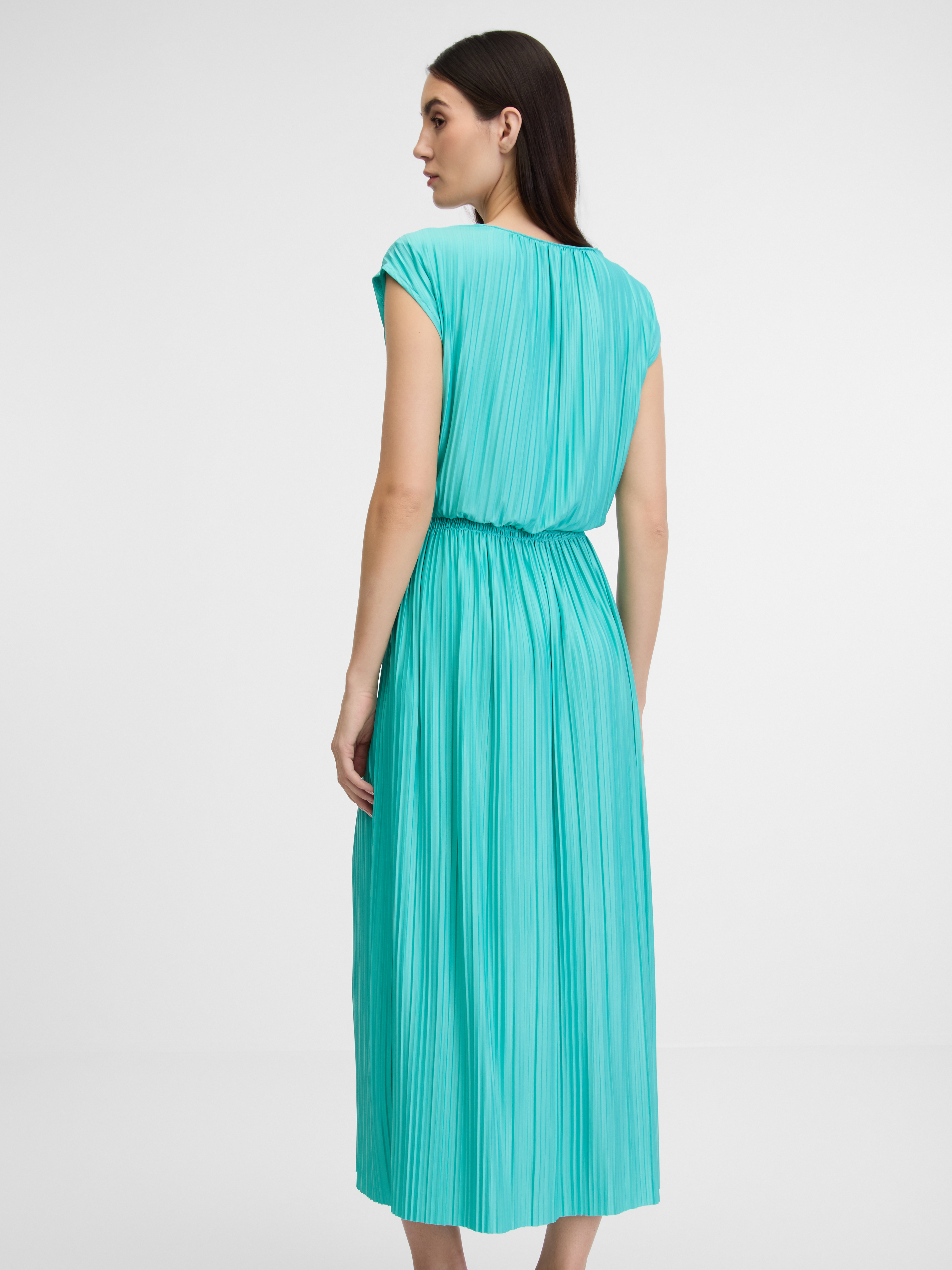 Turquoise women's midi dress ORSAY - Women's