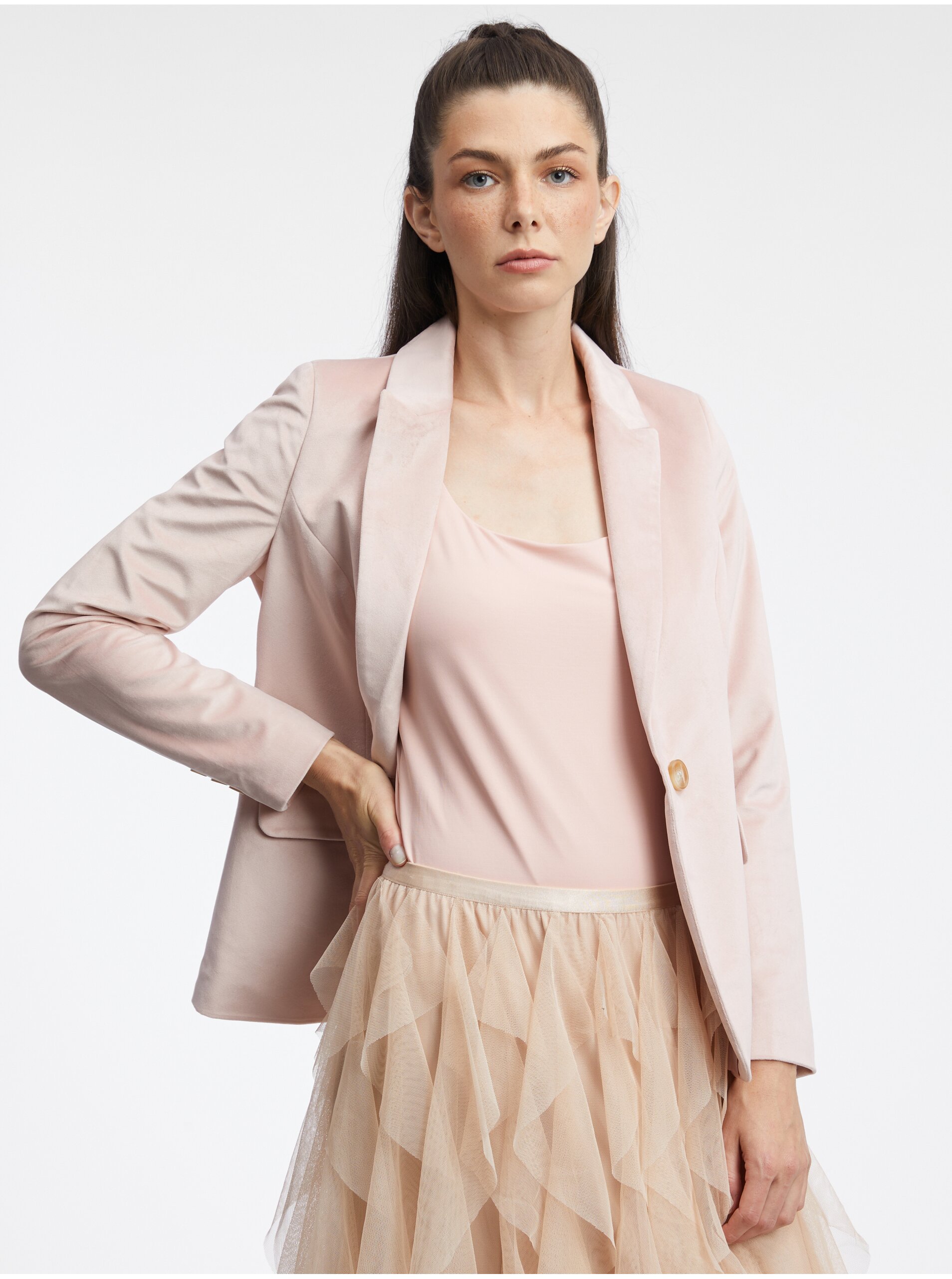 Marimi curvy pentru femei ORSAY - roz deschis