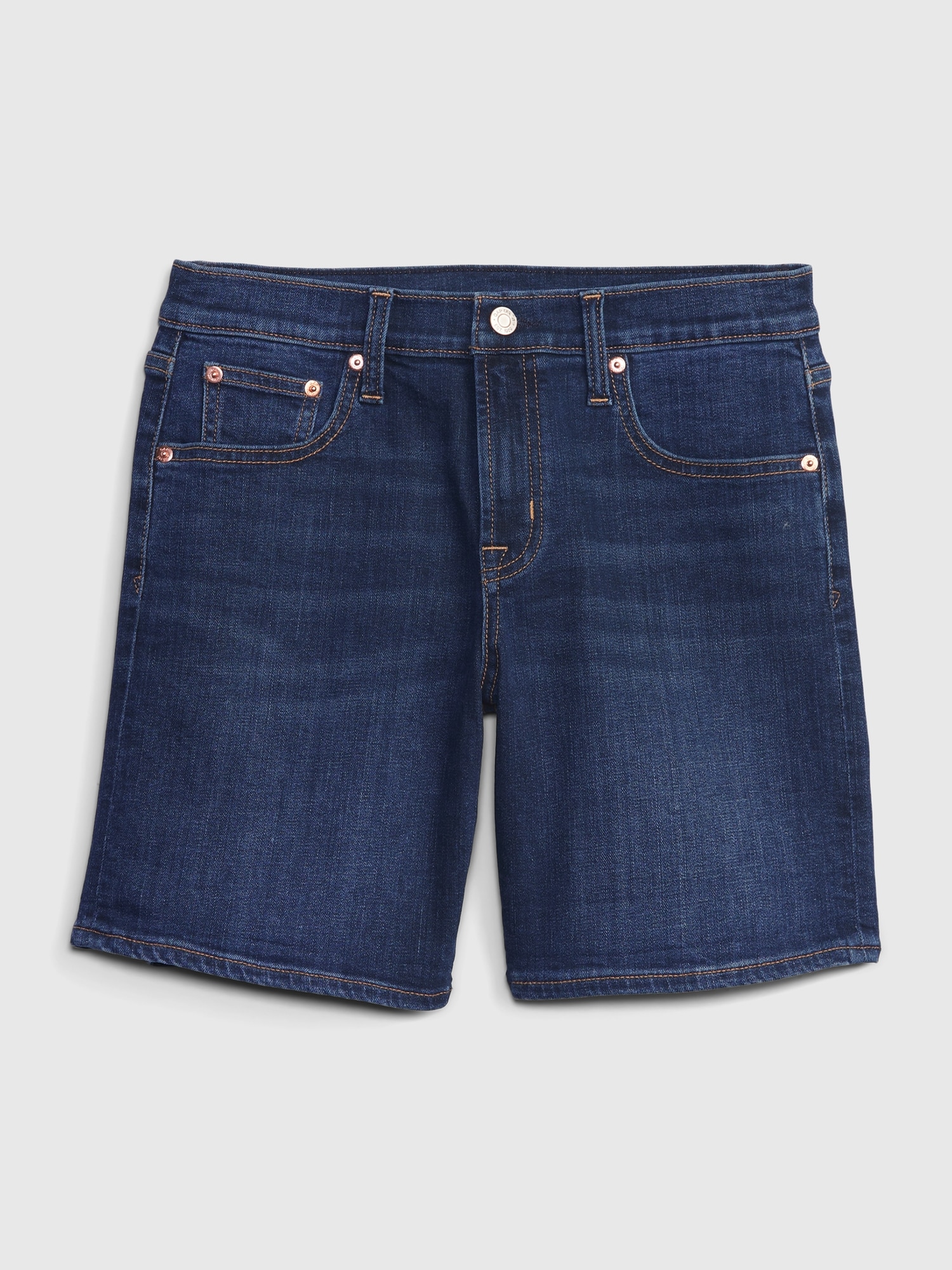 Pantaloni scurti pentru femei GAP - albastru inchis