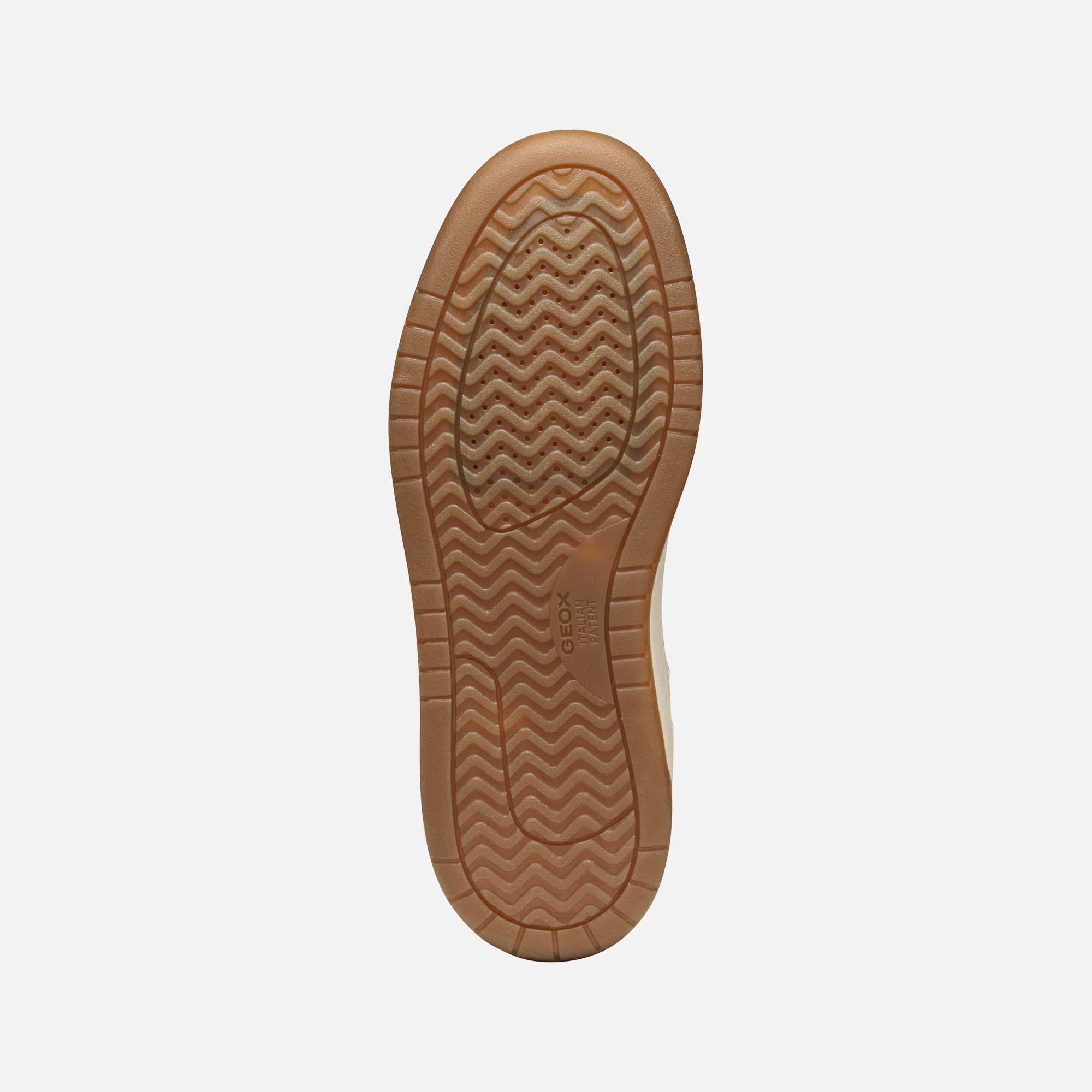 Cream men's sneakers Geox Sedral Court - Men's