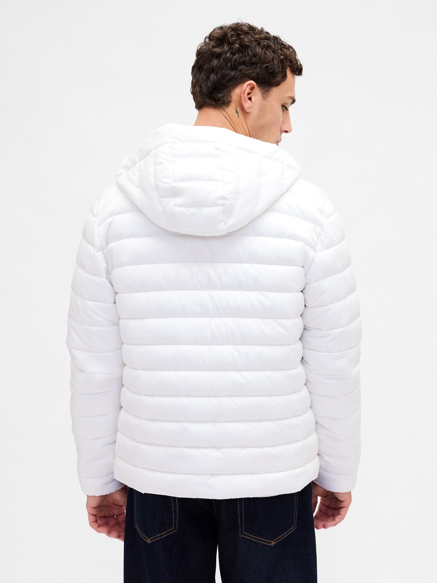 Pánska prešívaná nepremokavá bunda GAP