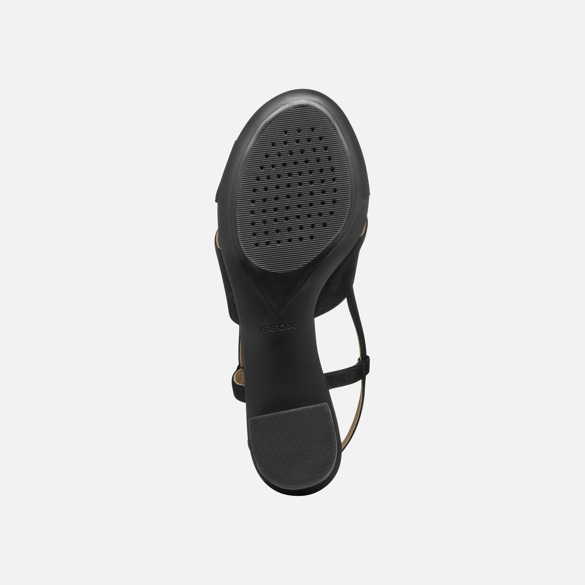 Black women&#039;s sandals Geox Aurely 50 - Women&#039;s