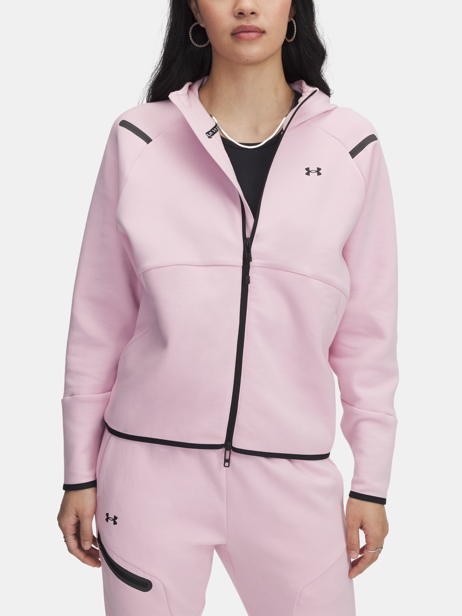 Women&#039;s Under Armour Unstoppable Fleece FZ sweatshirt - Women&#039;s