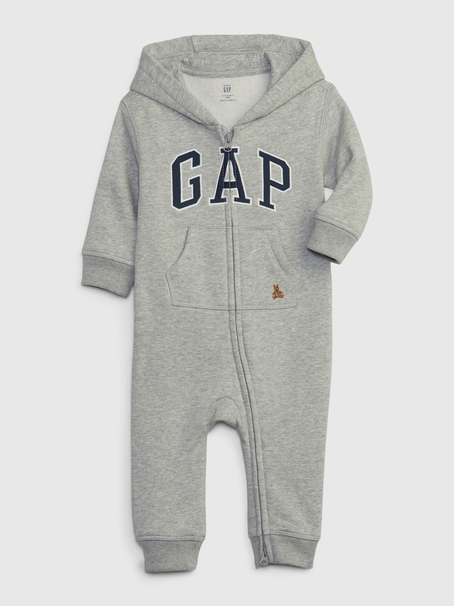 GAP Baby Hooded Jumpsuit - Boys