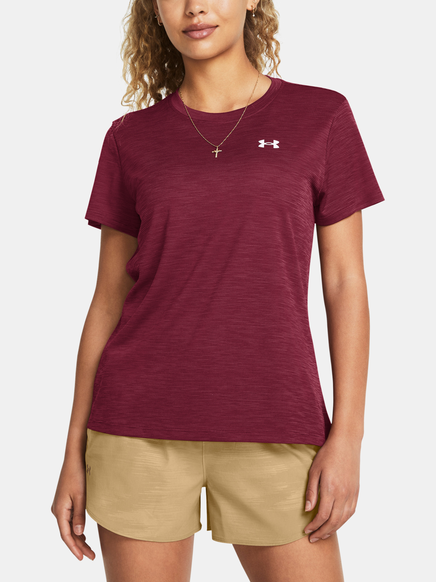 Women's T-shirt Under Armour Tech Textured SSC - Women's