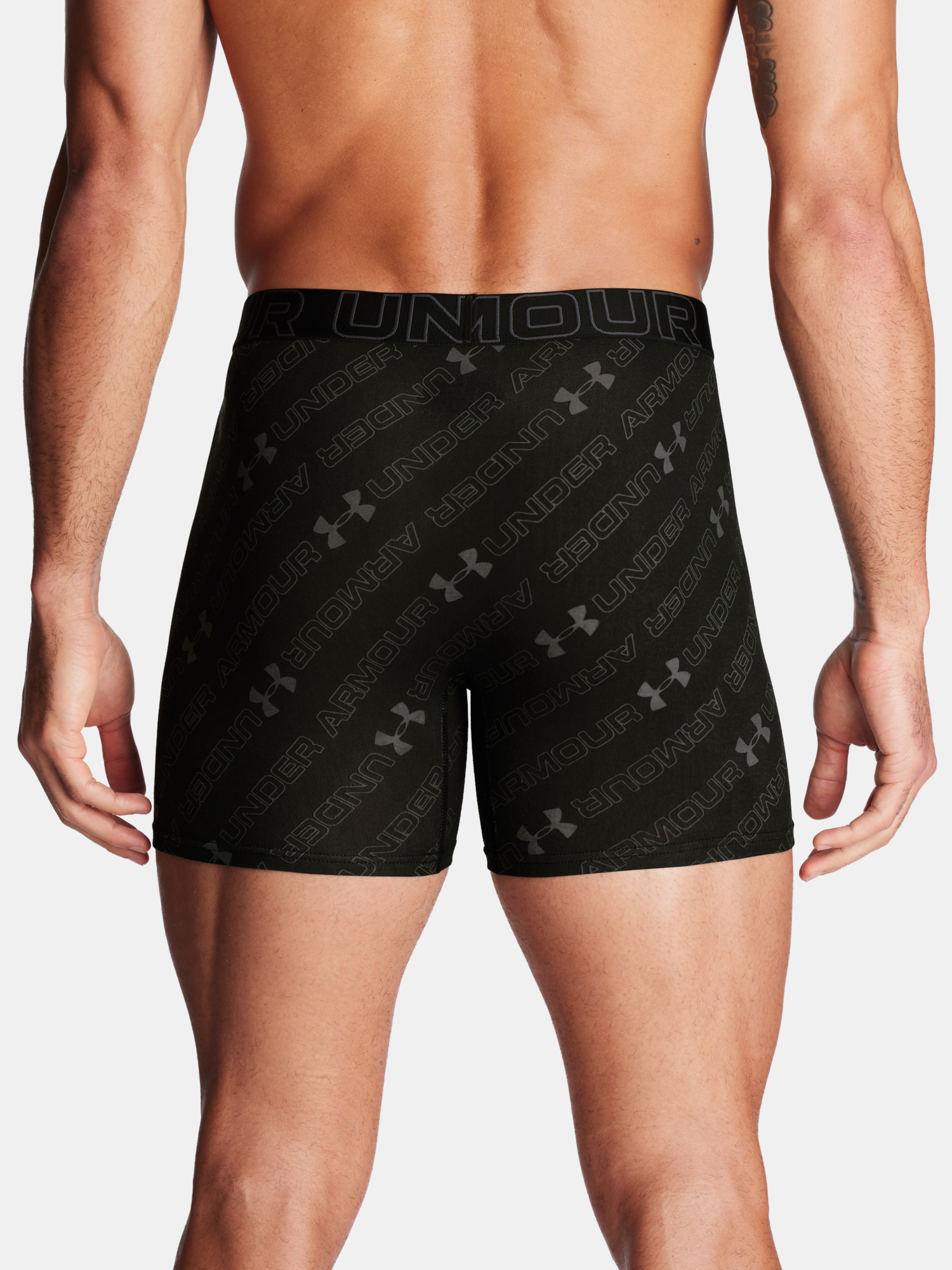 Under Armour Men&#039;s Boxers M UA Perf Cotton Nov 6in - 3pk - Men&#039;s