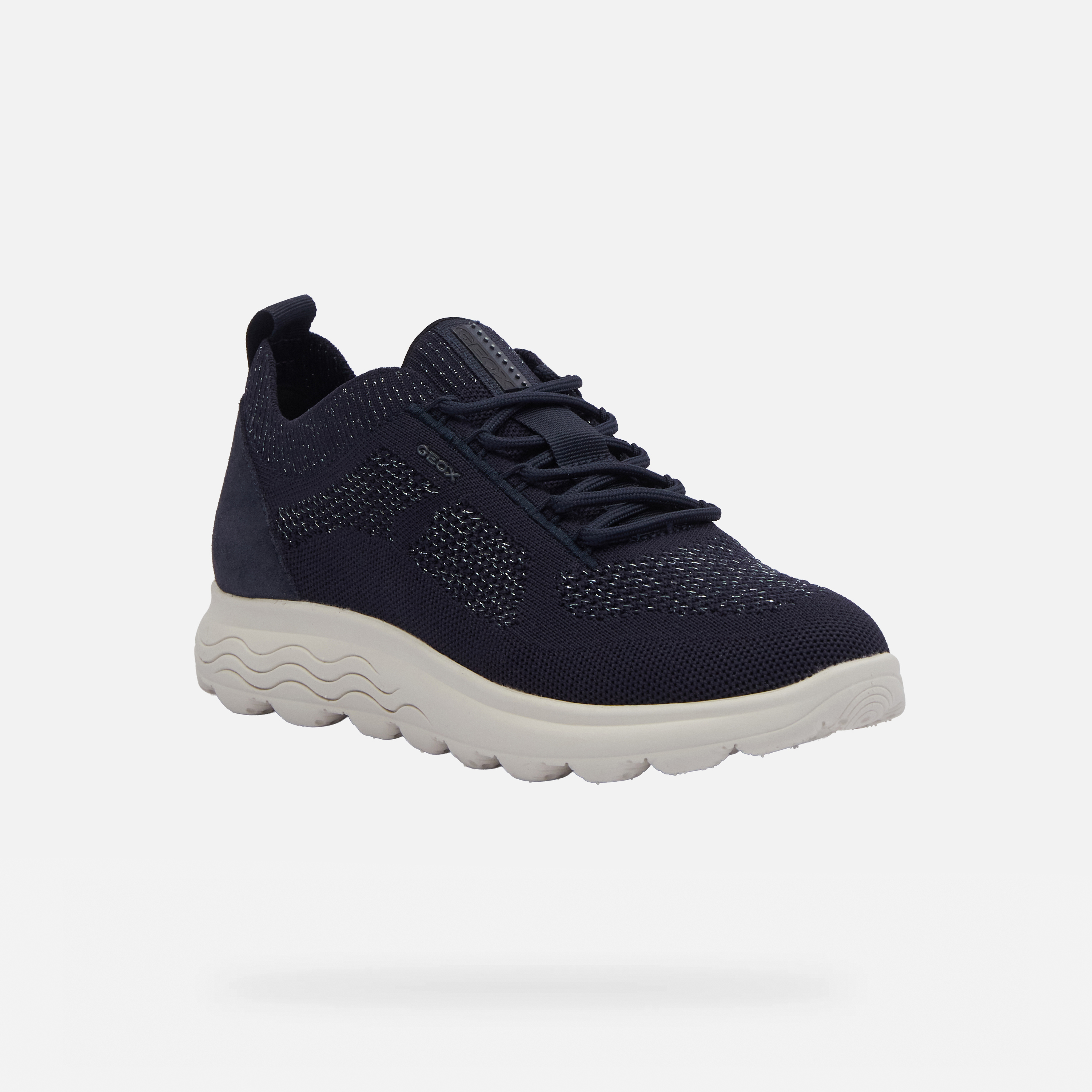 Dark blue women's sneakers Geox Spherica - Women's