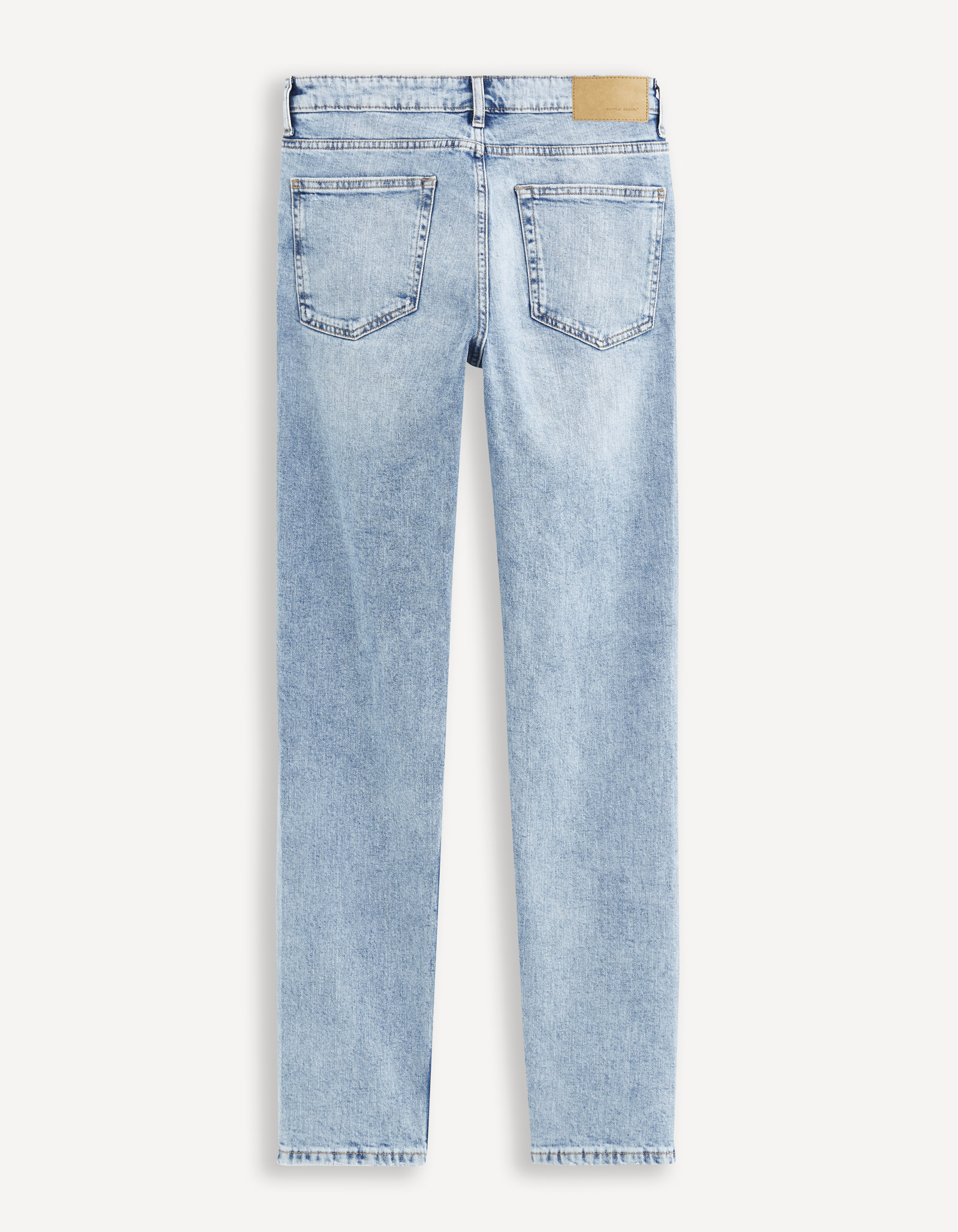 Slim fit pentru barbati Celio - albastru deschis