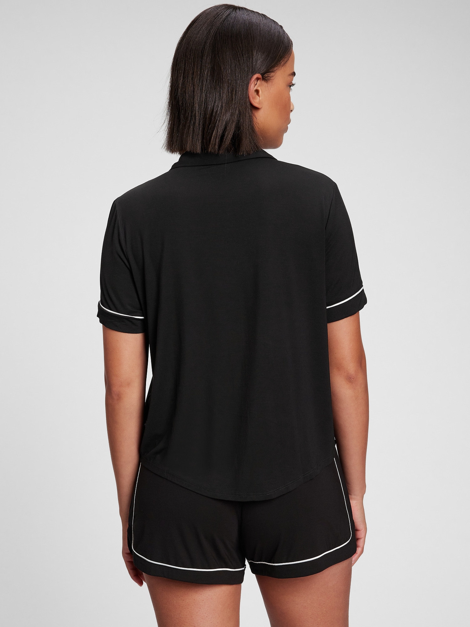Pijamale pentru femei GAP - negru