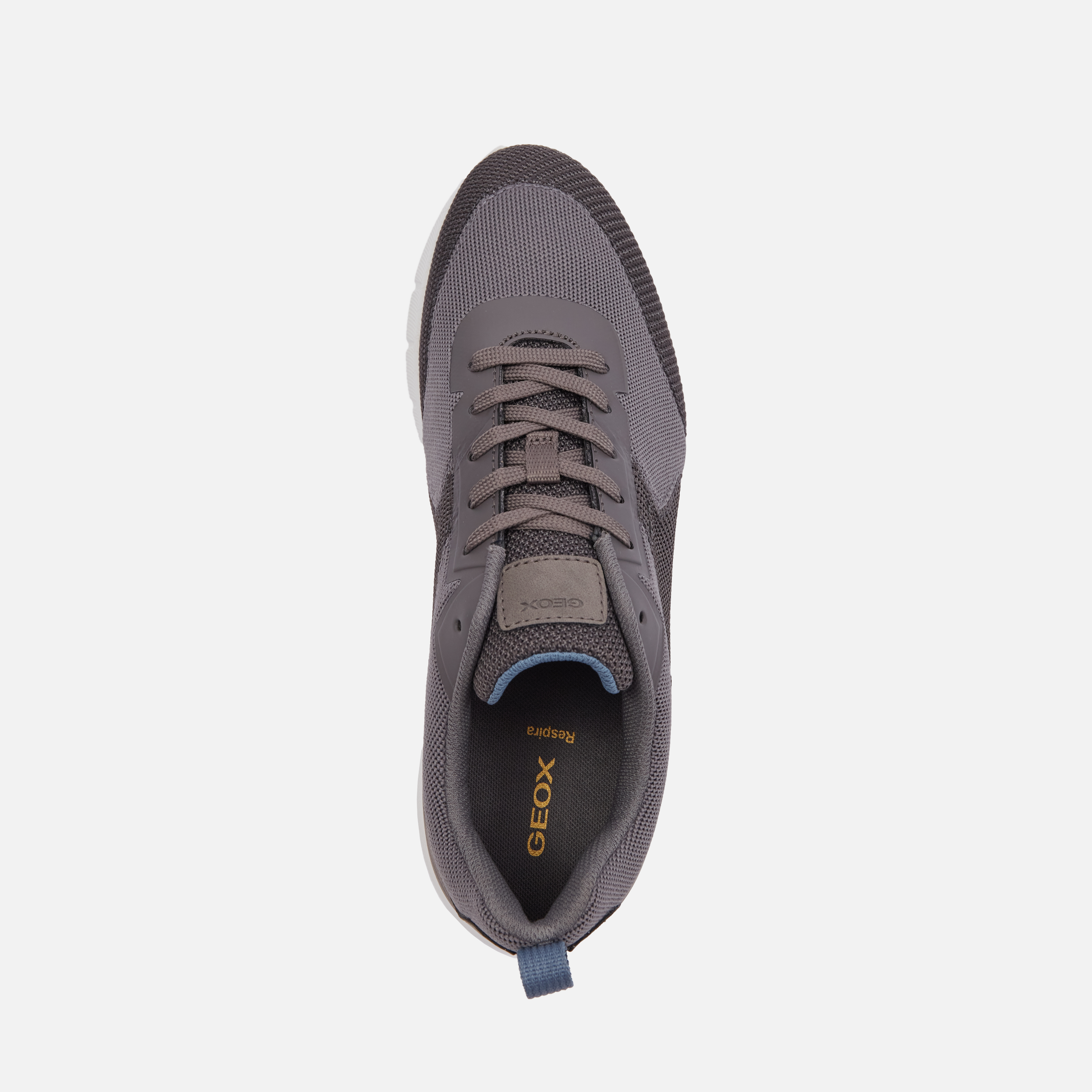 Dark grey men's sneakers Geox Monreale - Men's