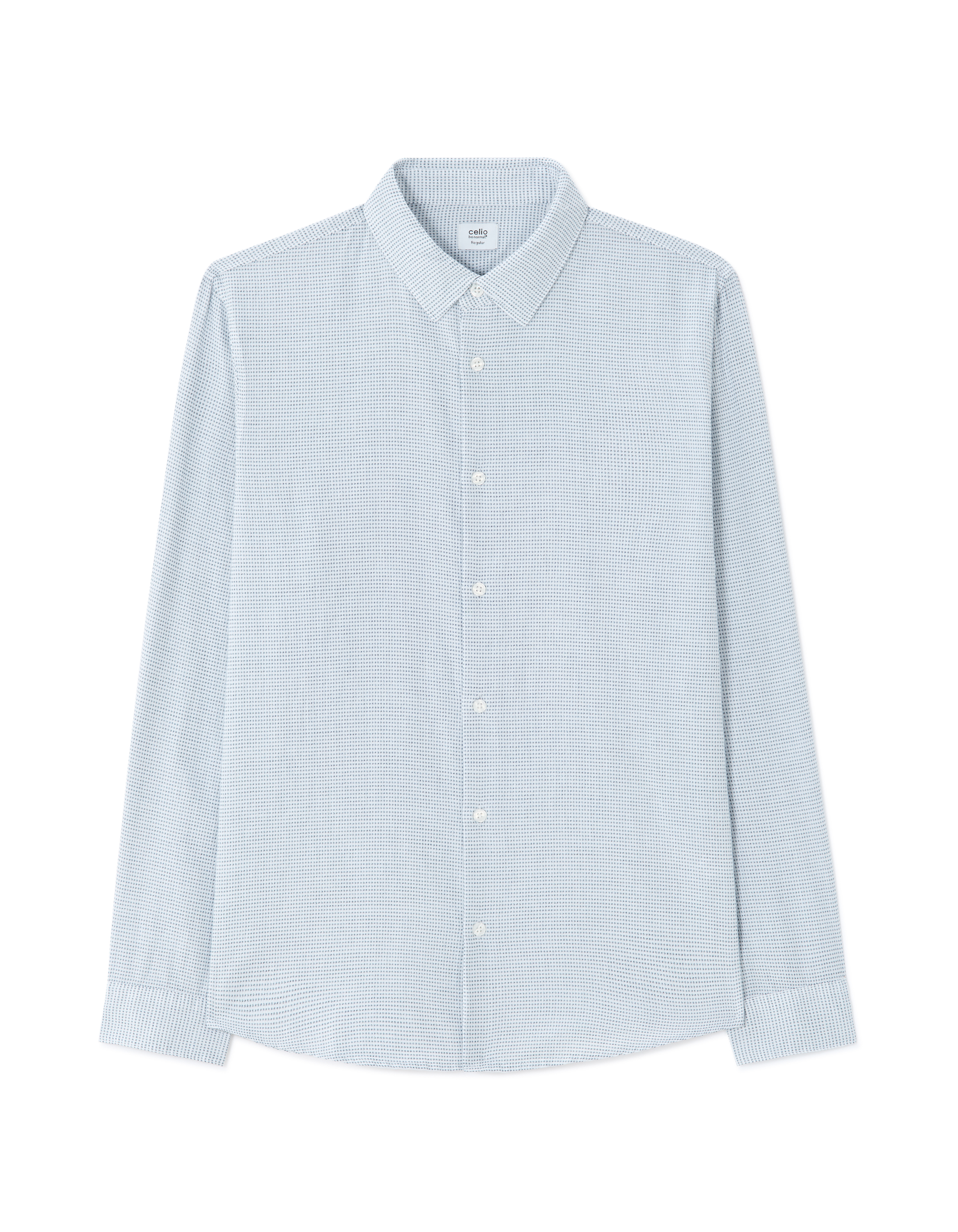 Pánska modrá košeľa Celio