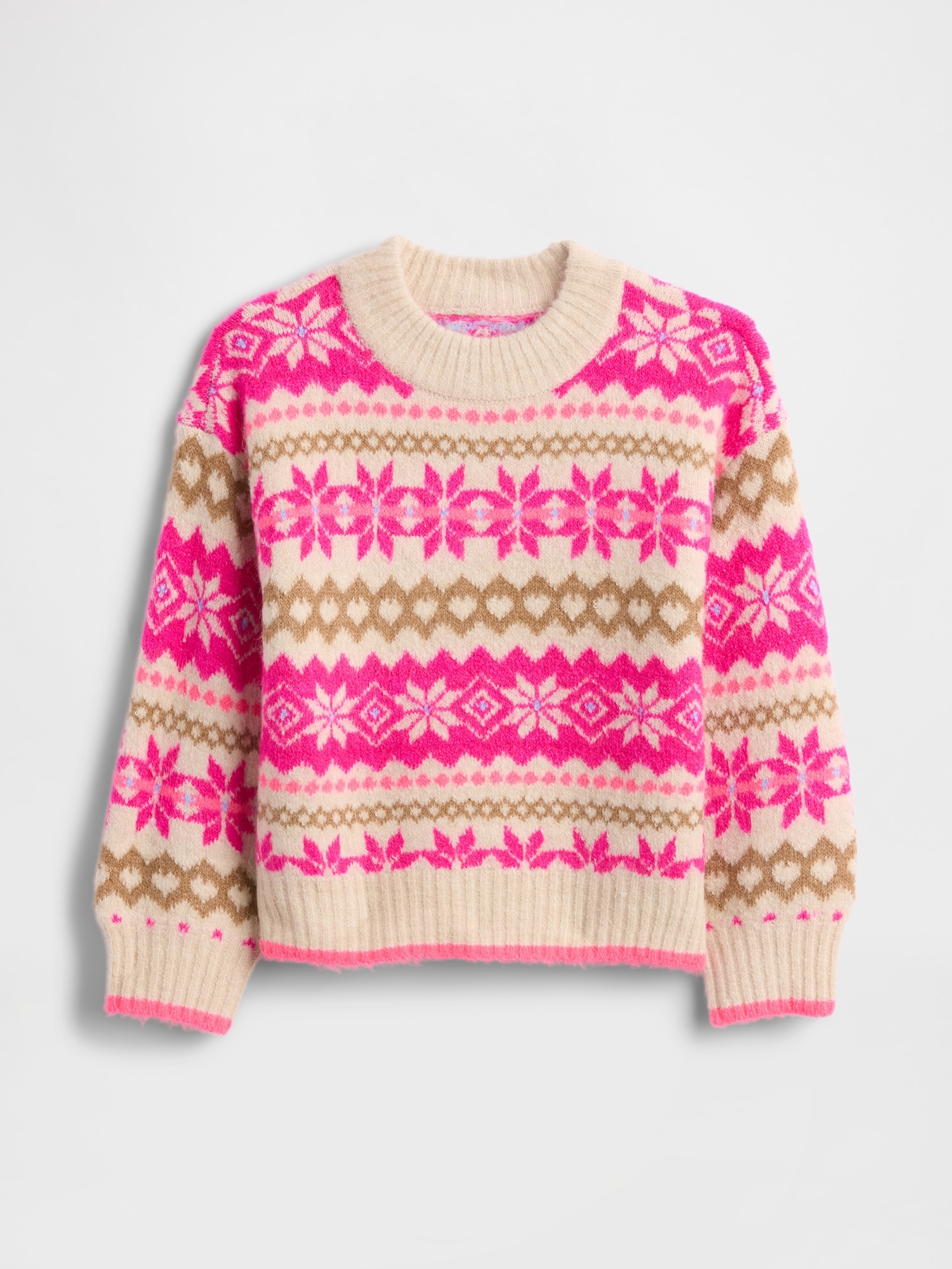 Pulover Fair Isle pentru copii