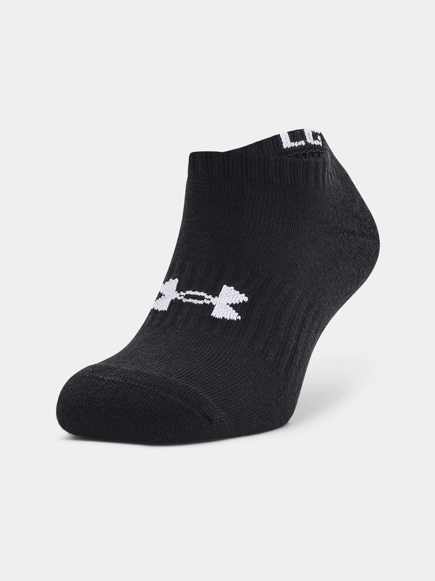 Under Armour Socks Core No Show 3Pk-BLK - Unisex