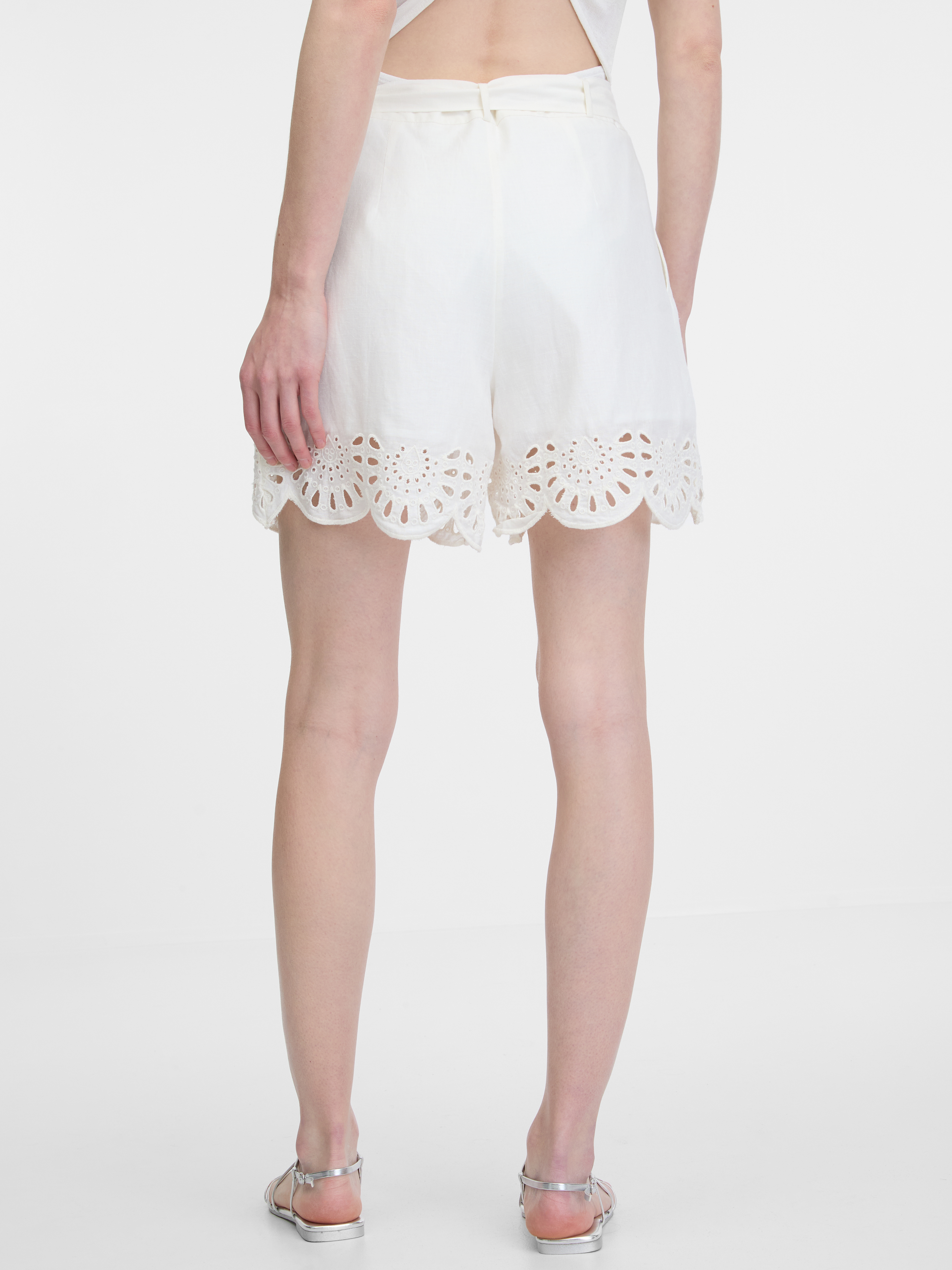 Orsay White women&#039;s shorts - Women&#039;s