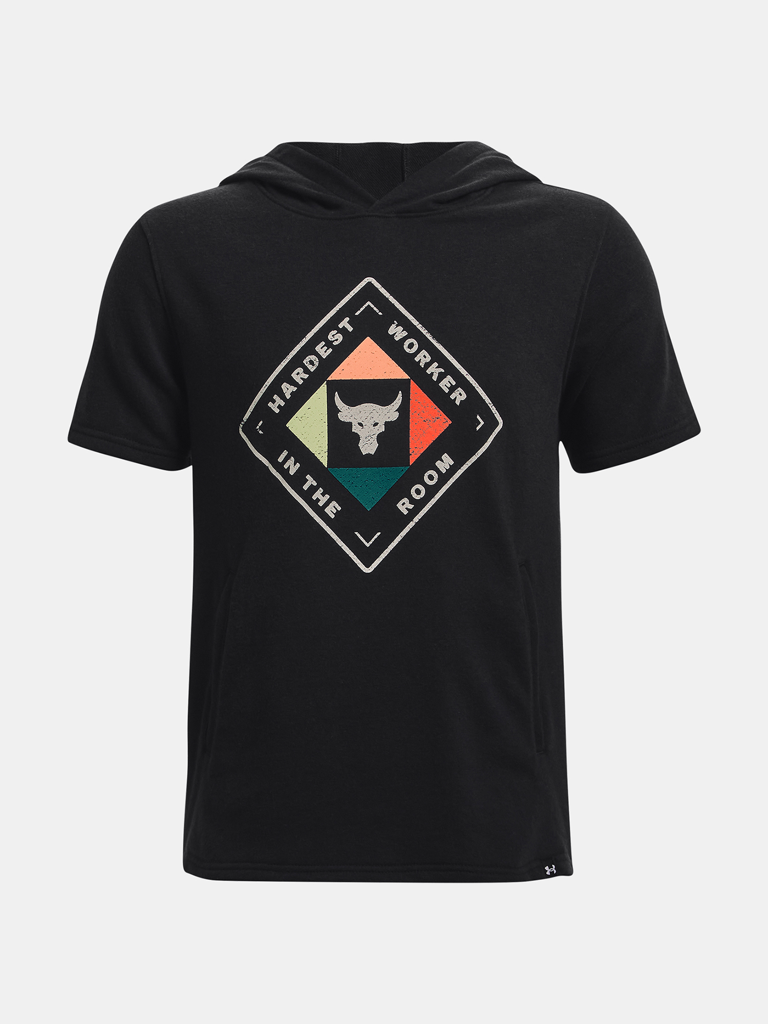 Under Armour Mikina Pjt Rock SS HD Hardest Wrkr-BLK - Kluci