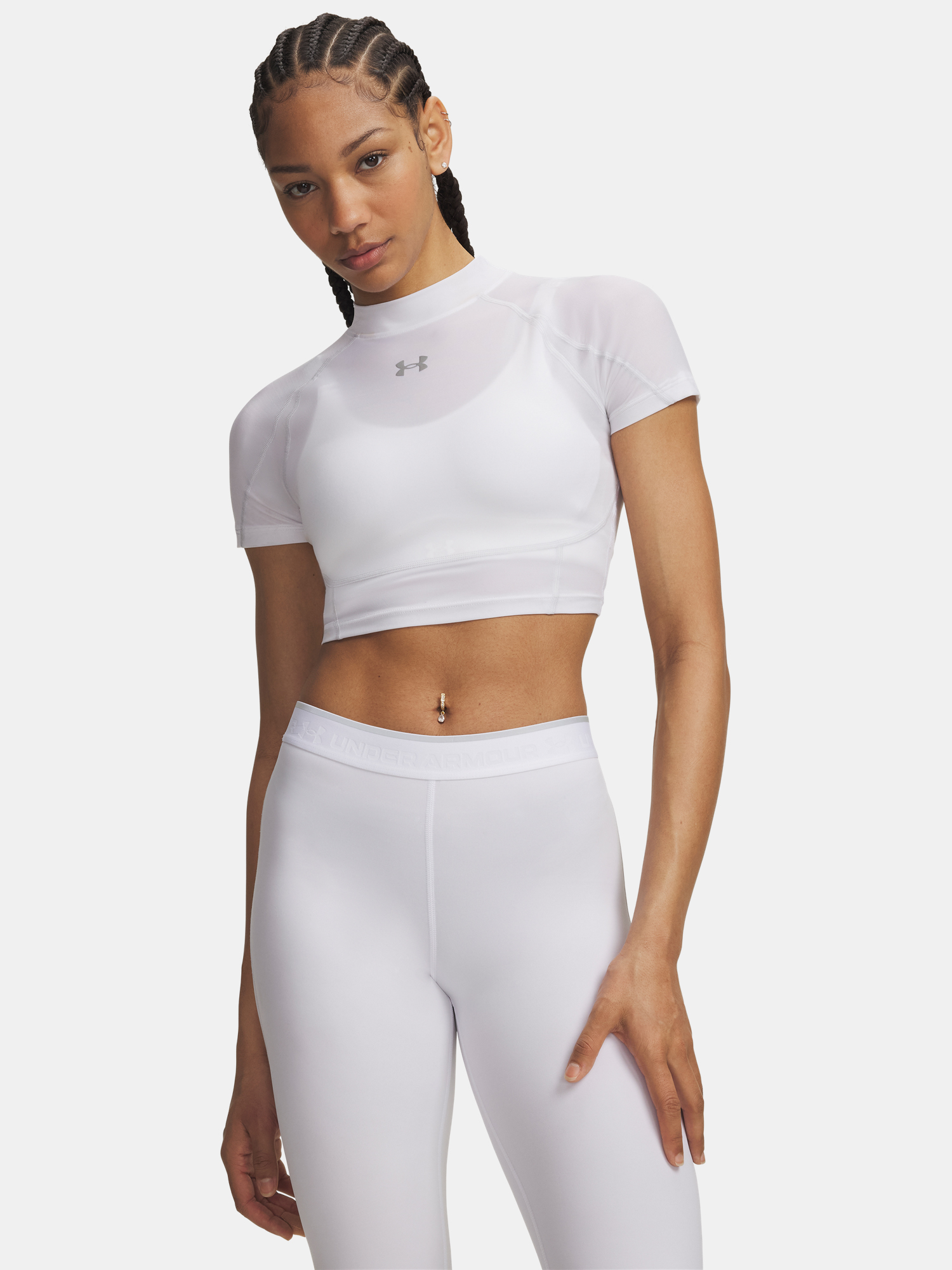 Тениска Under Armour HeatGear Elite Crop
